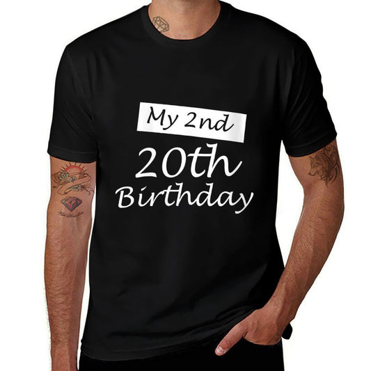 Womens My 2nd 20th Birthday Humor 40 Years Old 1981 40th Birthday  Quick-drying T-Shirt