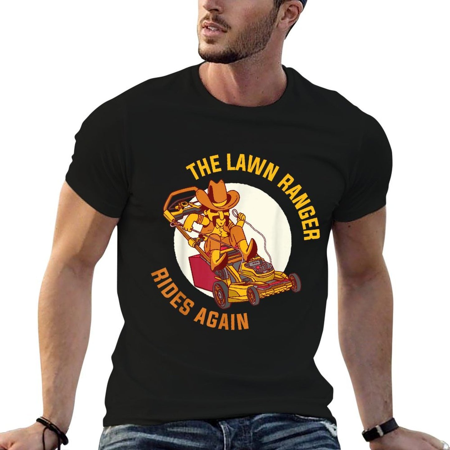 The Lone Ranger Reappeared Landscape Odor-resistant T-Shirt
