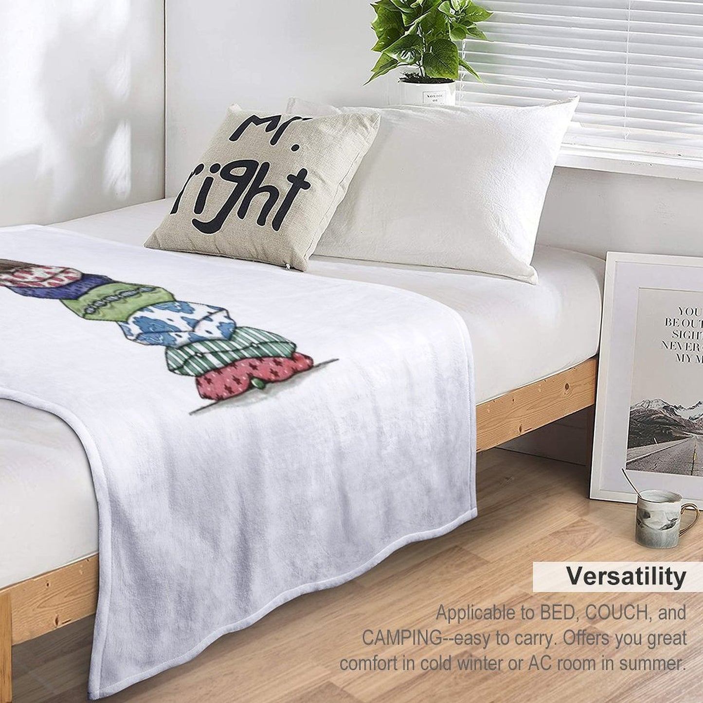 Princess On The Pea - Greyhound - Galgo - Whippet - Italian Greyhound All-season Throw Blanket