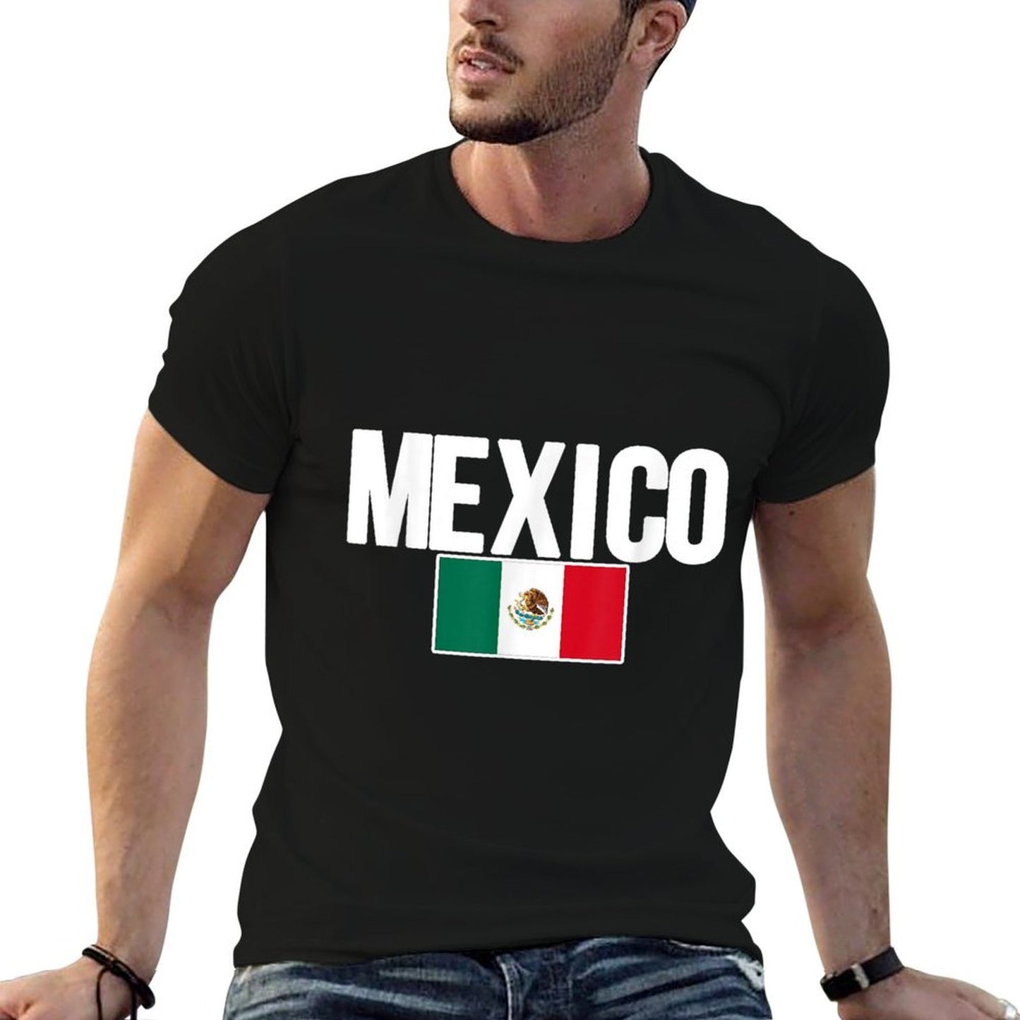 Mexico Flag Pride – Mexican Heritage Cinco De Mayo Festival Stretchy T-Shirt