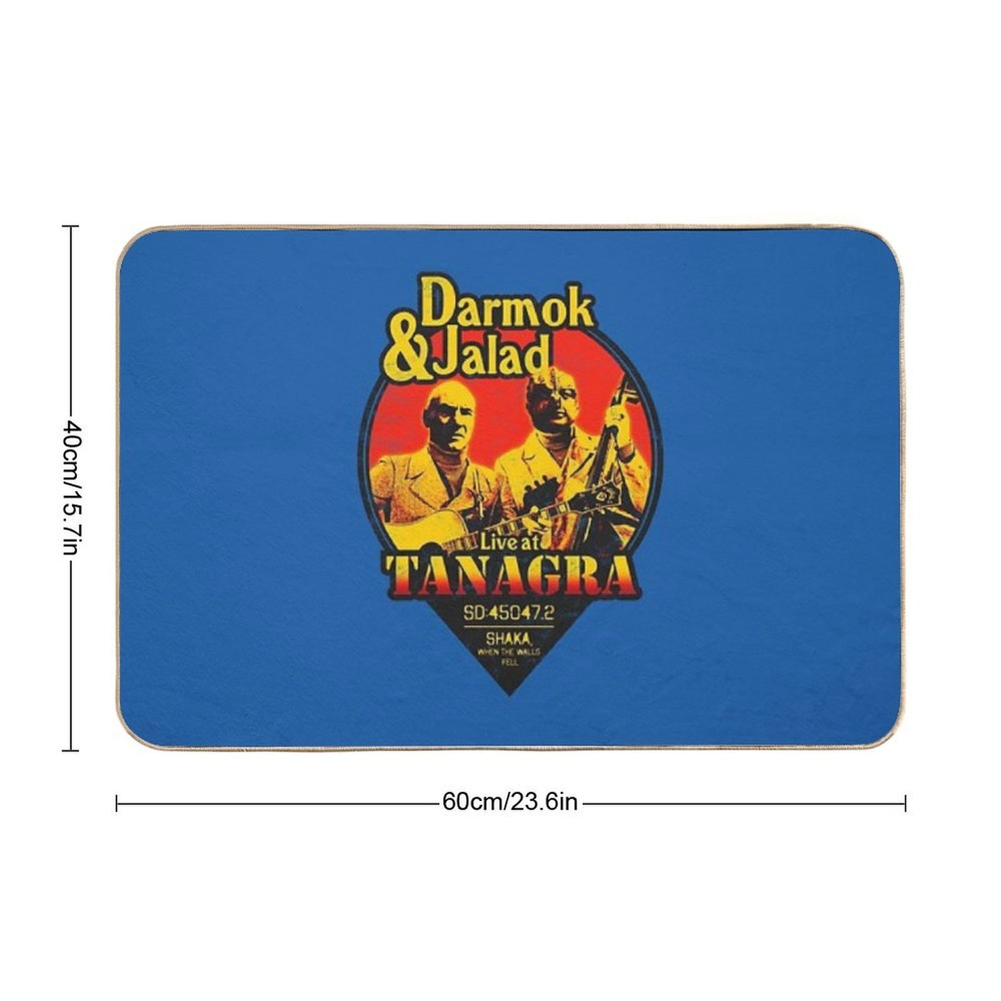 Darmok And Jalad at Tanagra Stain-Proof Bath Mat
