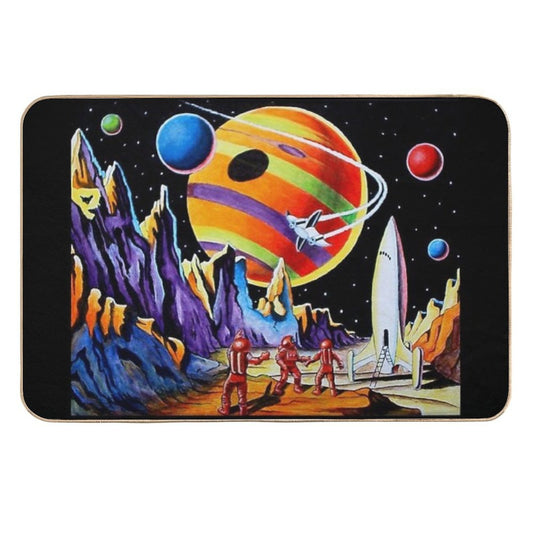 NEW WORLDS  Non-Slip Bath Mat