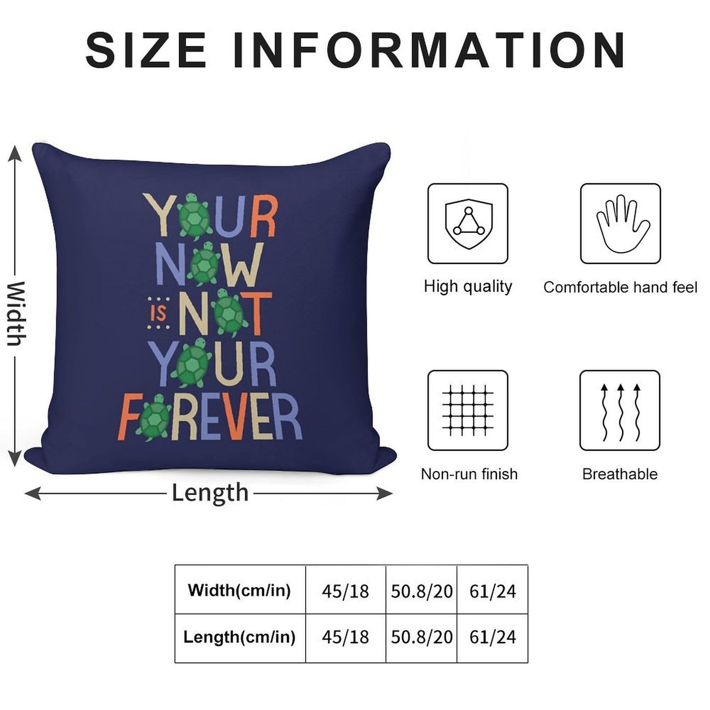 Your Now Is Not Your Forever  John Green  Turtles All The Way Down Soft Reinforced Edging Throw Pillow