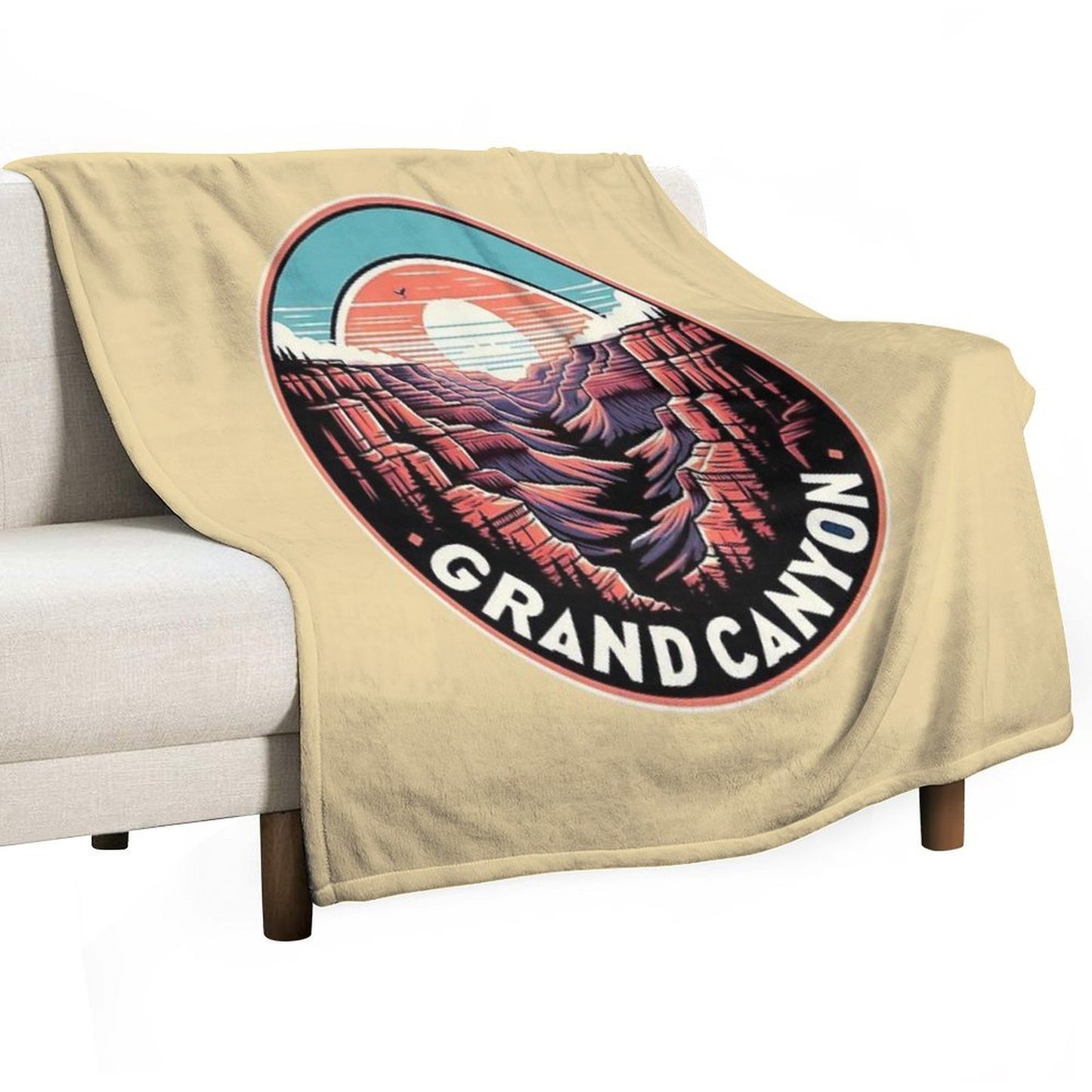 Grand Canyon Eco-conscious Throw Blanket
