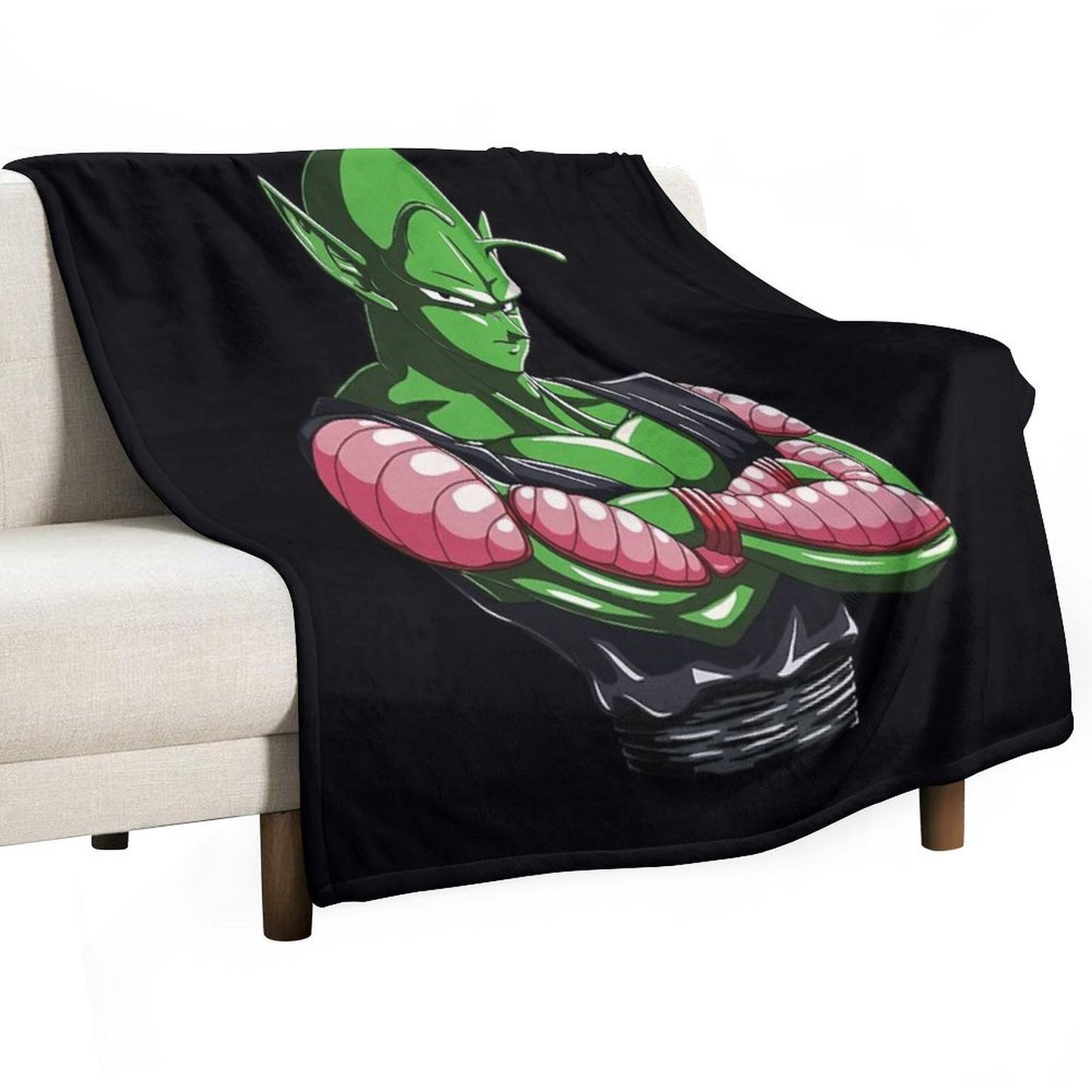 DBZ - Piccolo Sustainable Throw Blanket