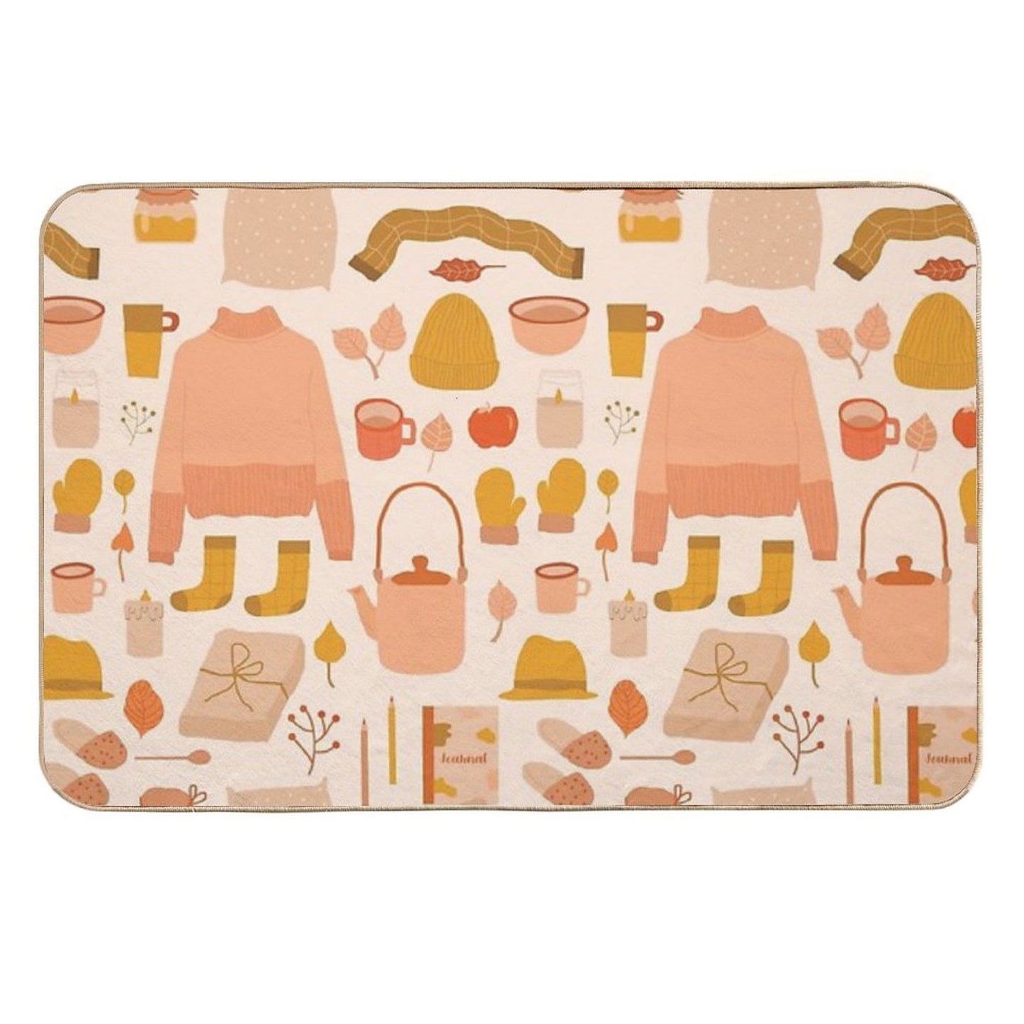 Fall Essentials Slip-Resistant Bath Mat