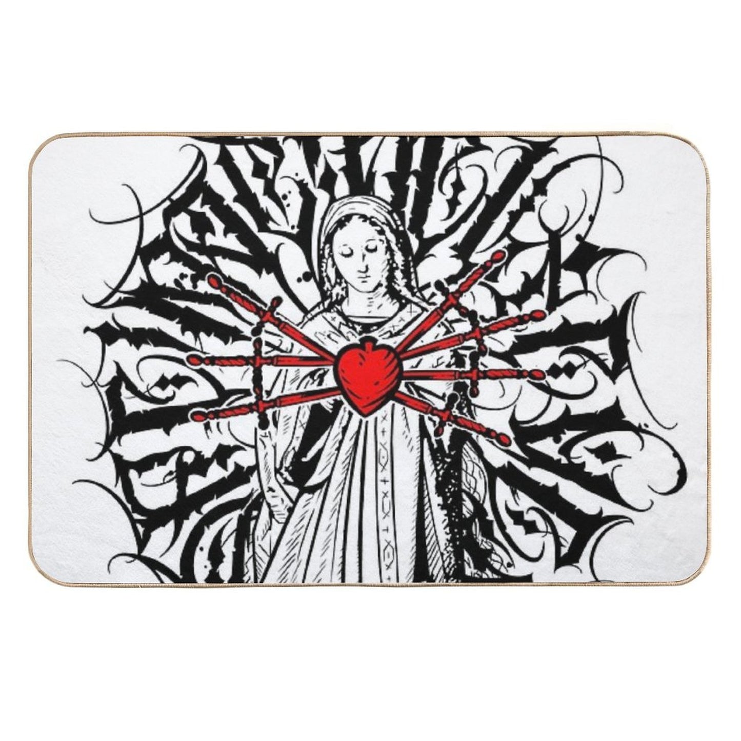 Maria Seven Swords Toxin-Free Bath Mat