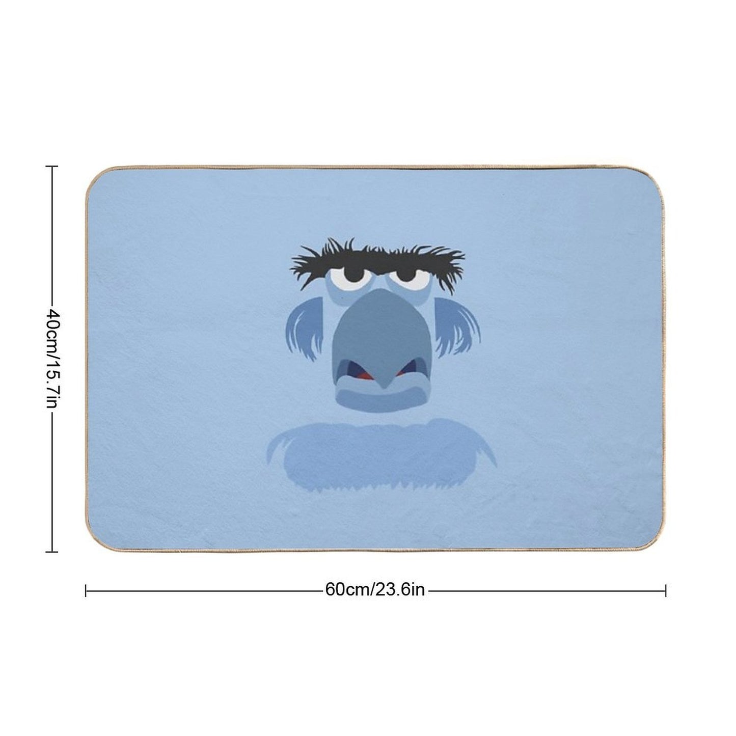 Sam The Eagle Fade-Resistant Bath Mat