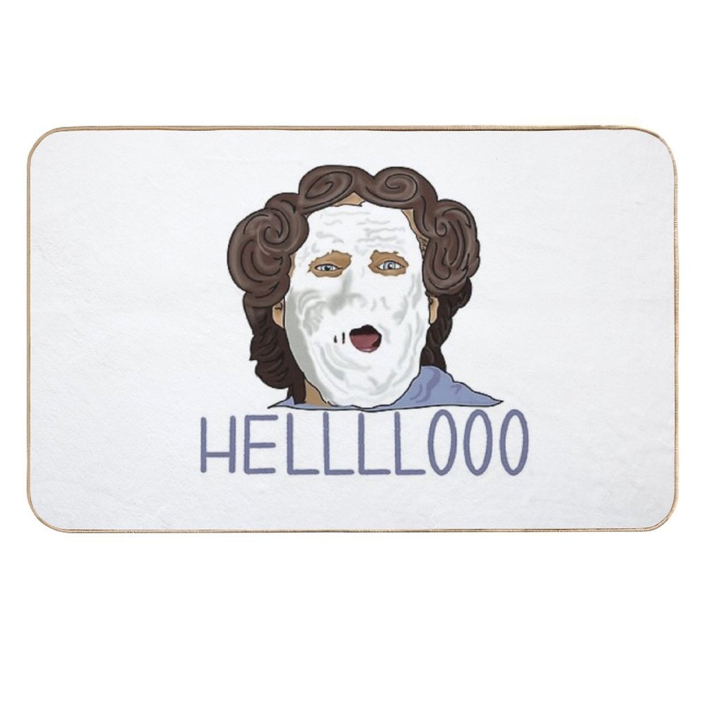 Helloooooooooo Rapid-Drying Bath Mat