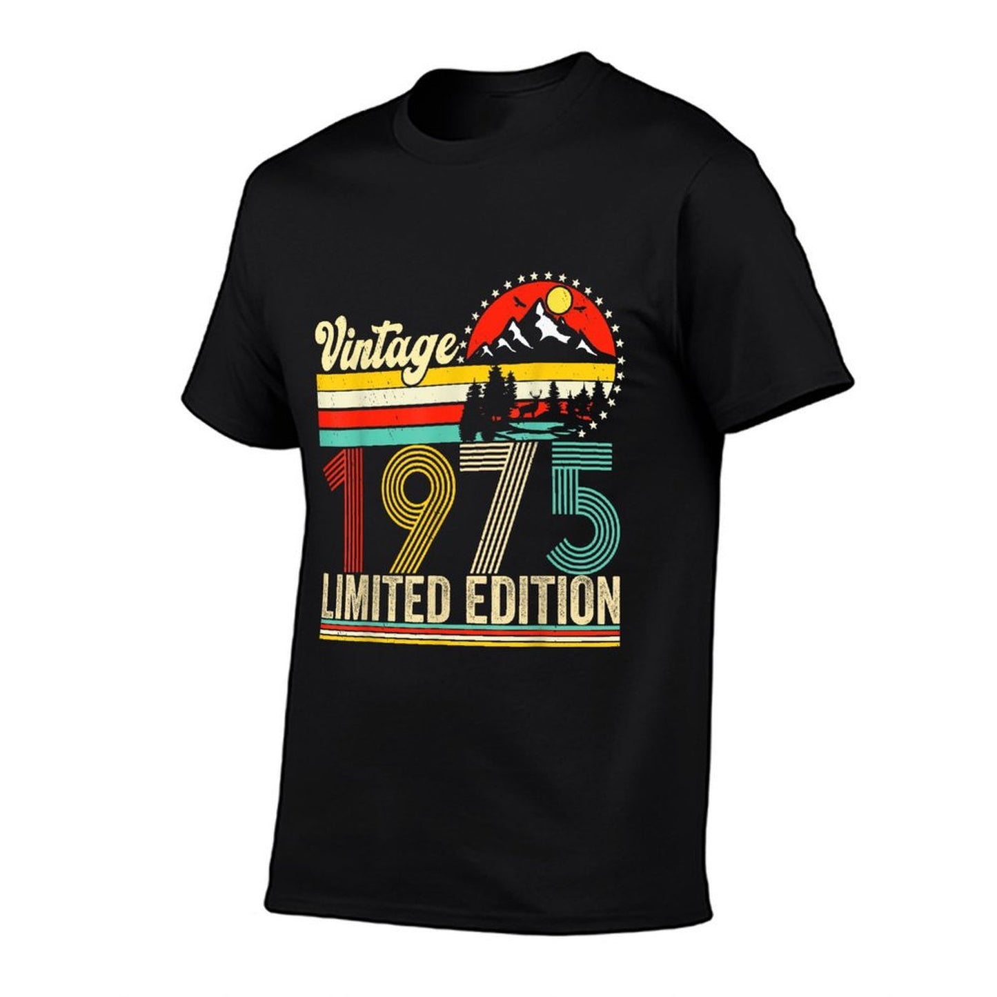 Vintage 1975 Limited Edition 50 Years Old 50th Birthday Easy-care T-Shirt