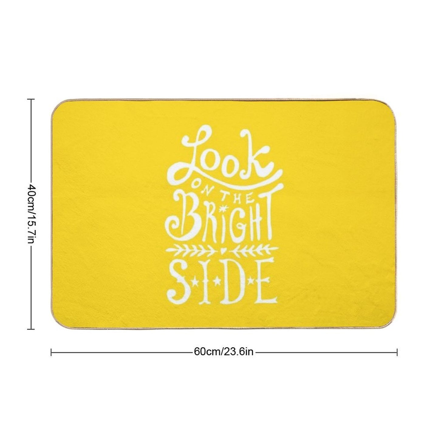 Look On The Bright Side Multi-Purpose Bath Mat