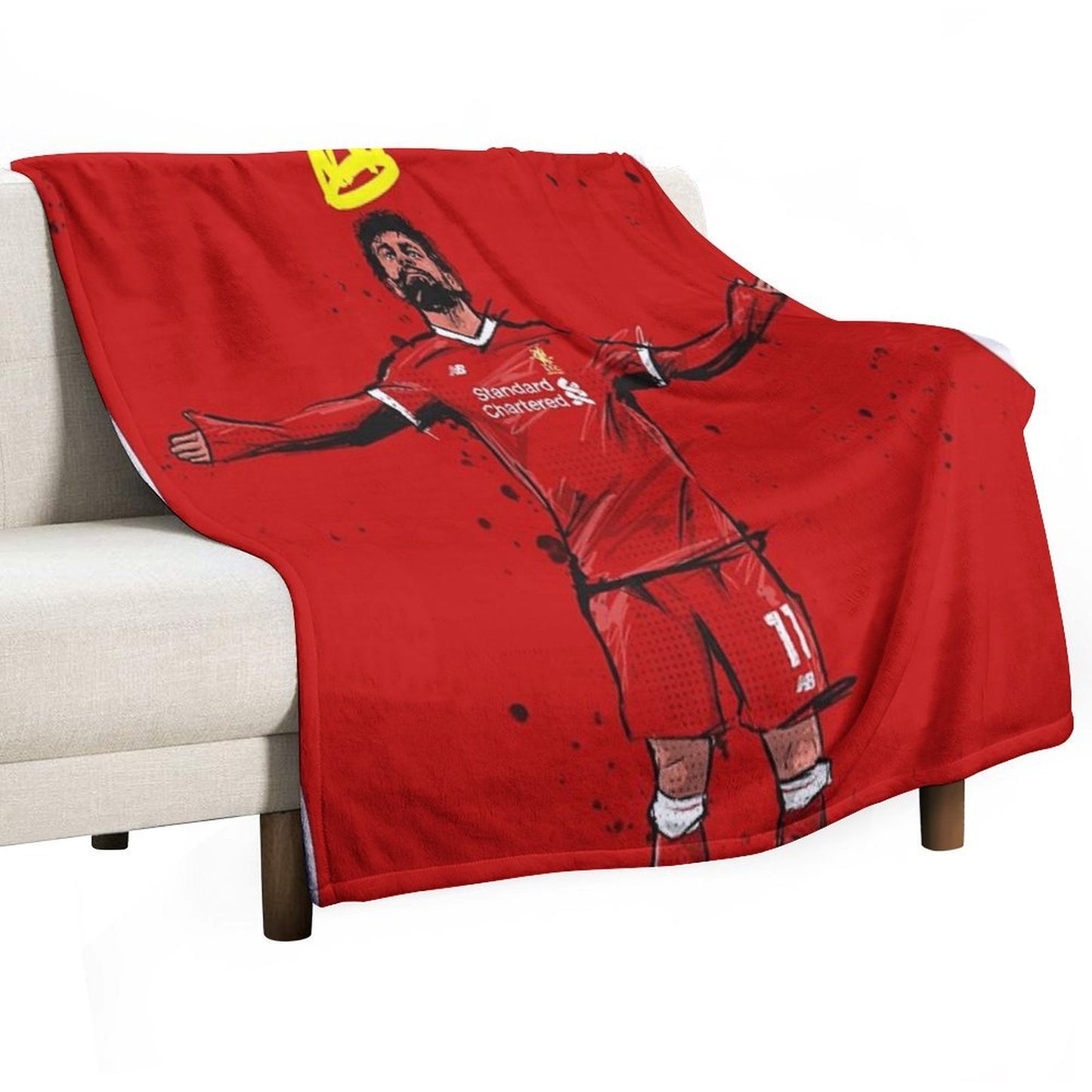 Mohamed Salah Gift-ready Throw Blanket