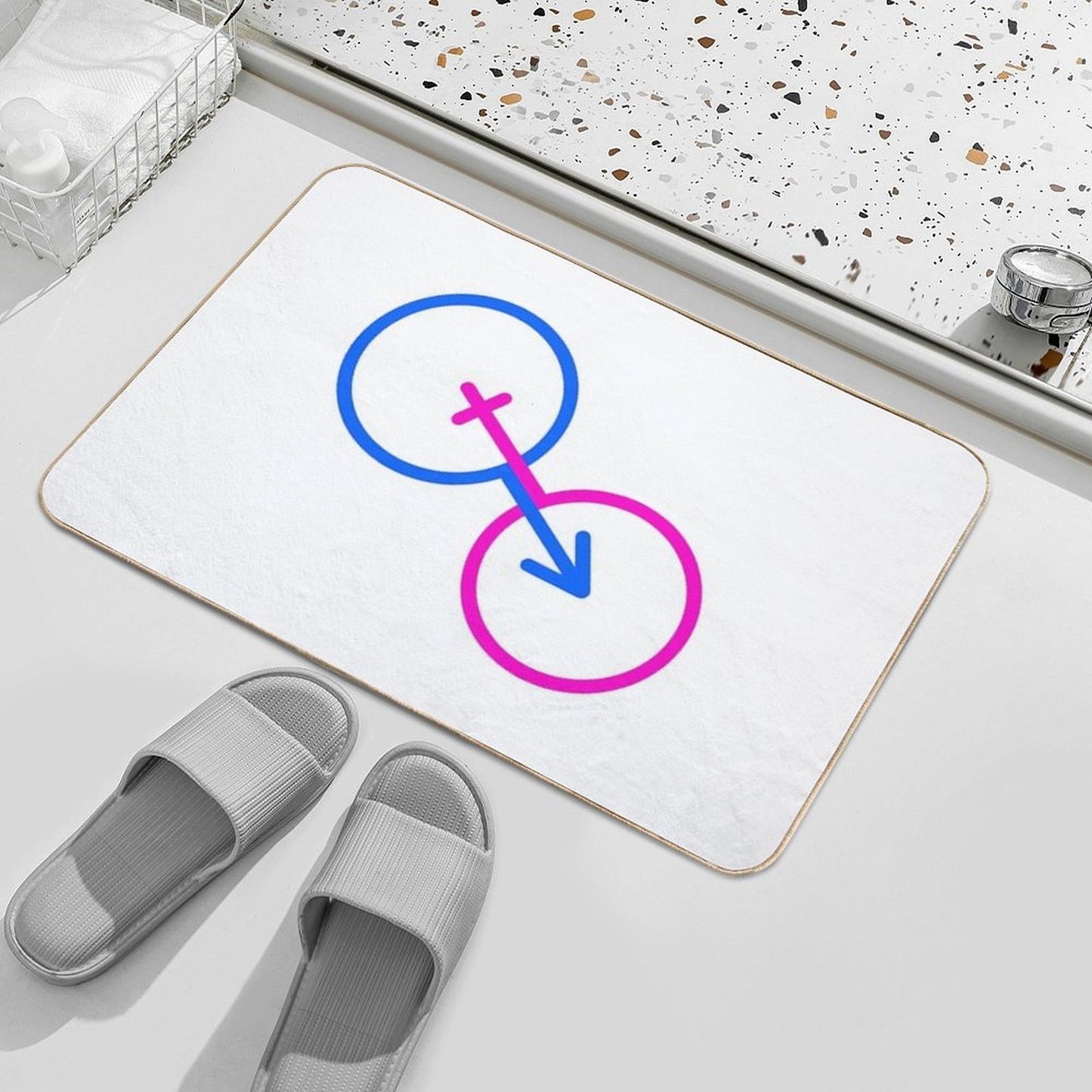 Traditional Is The Normal Slip-Resistant Bath Mat