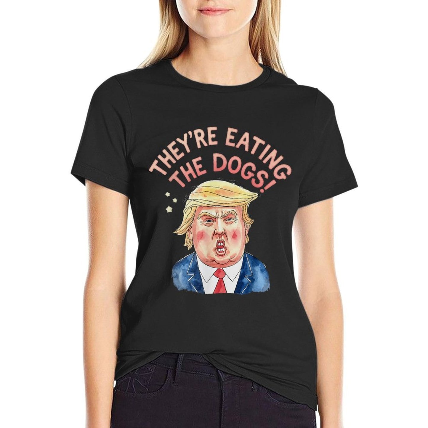 They're Trump Eating The Dogs - Trump Meme Odor-resistant T-Shirt