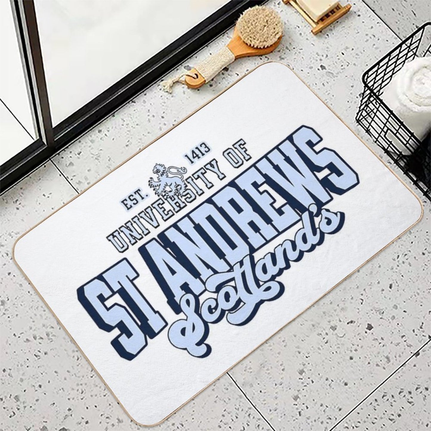 St- Andrews Univerdity High-Traffic Bath Mat