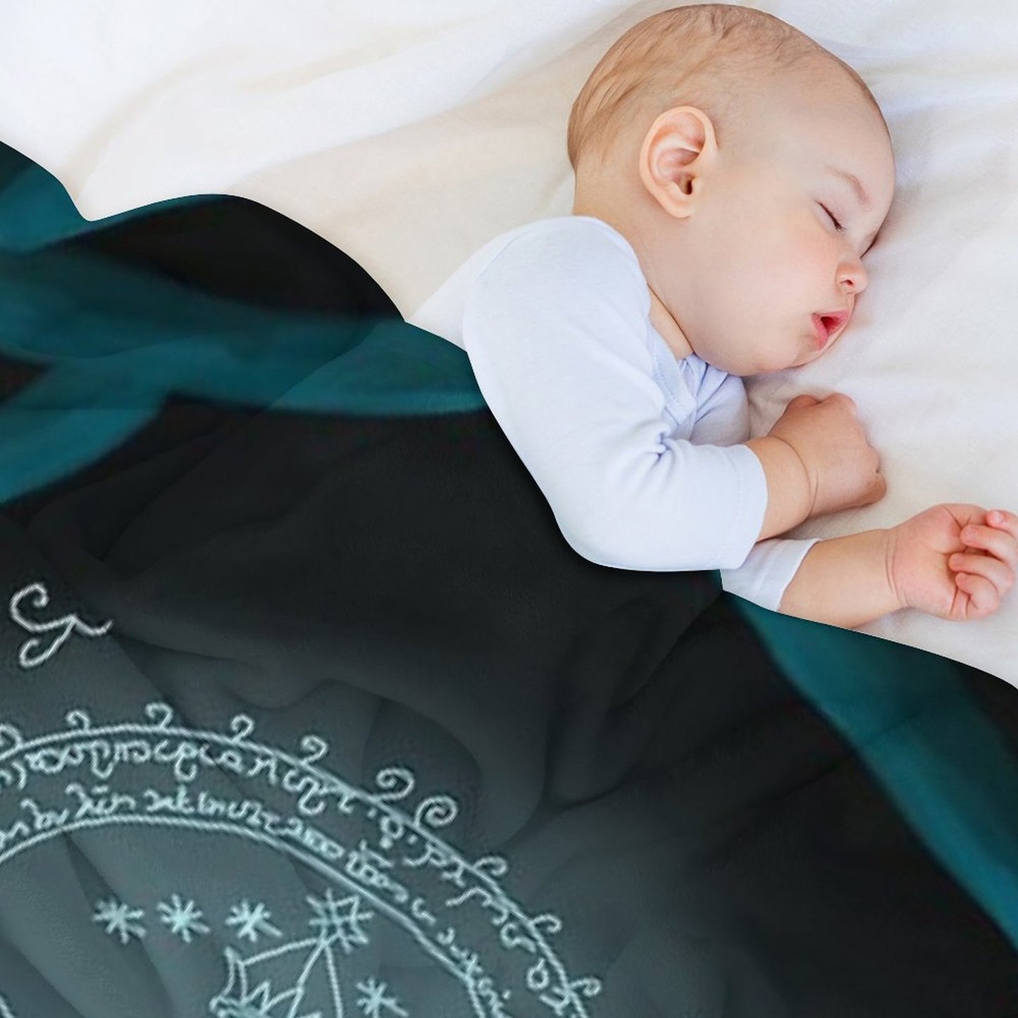 Speak Friend And Enter Sustainable Throw Blanket