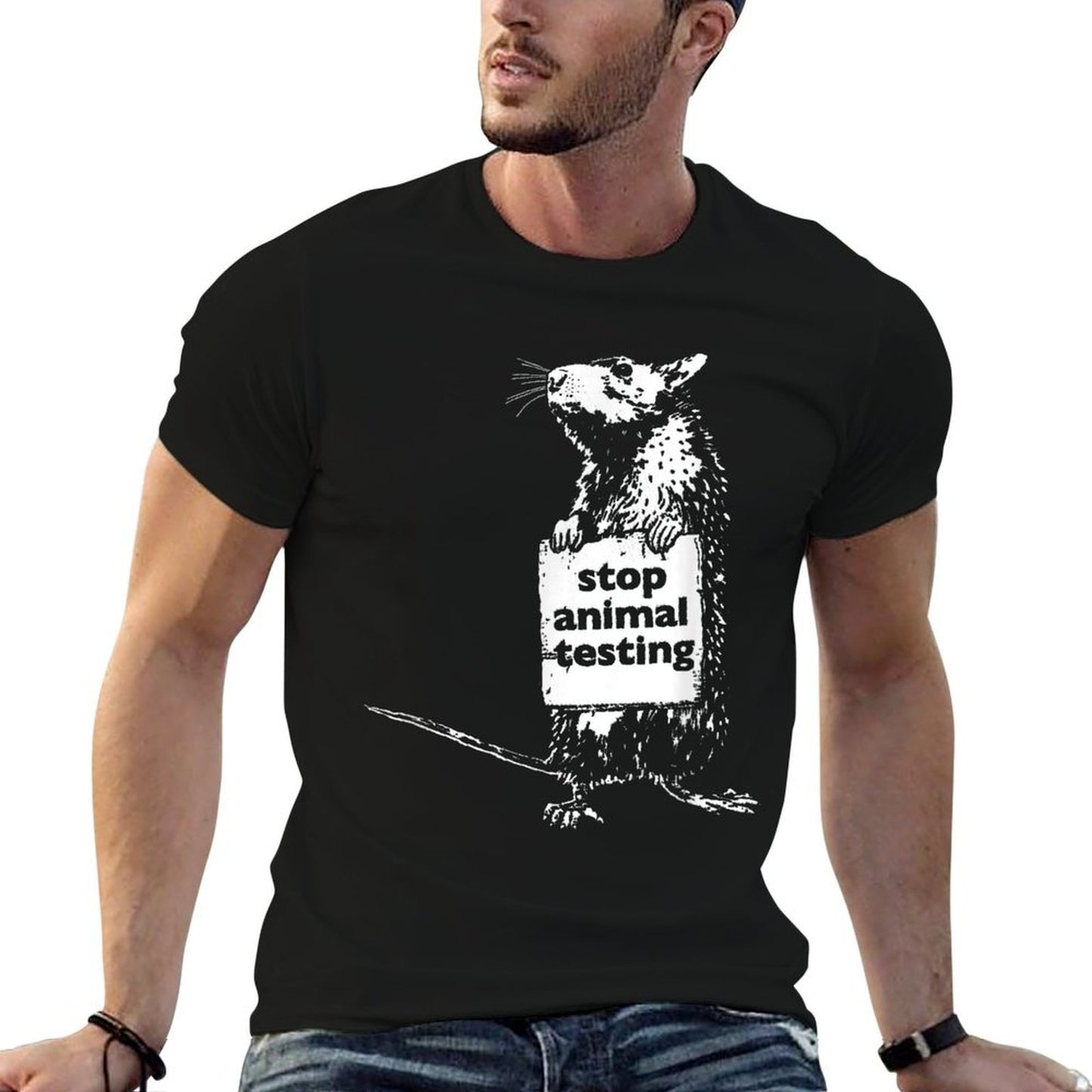 Against Animal Testing Animal Rights Soft T-Shirt