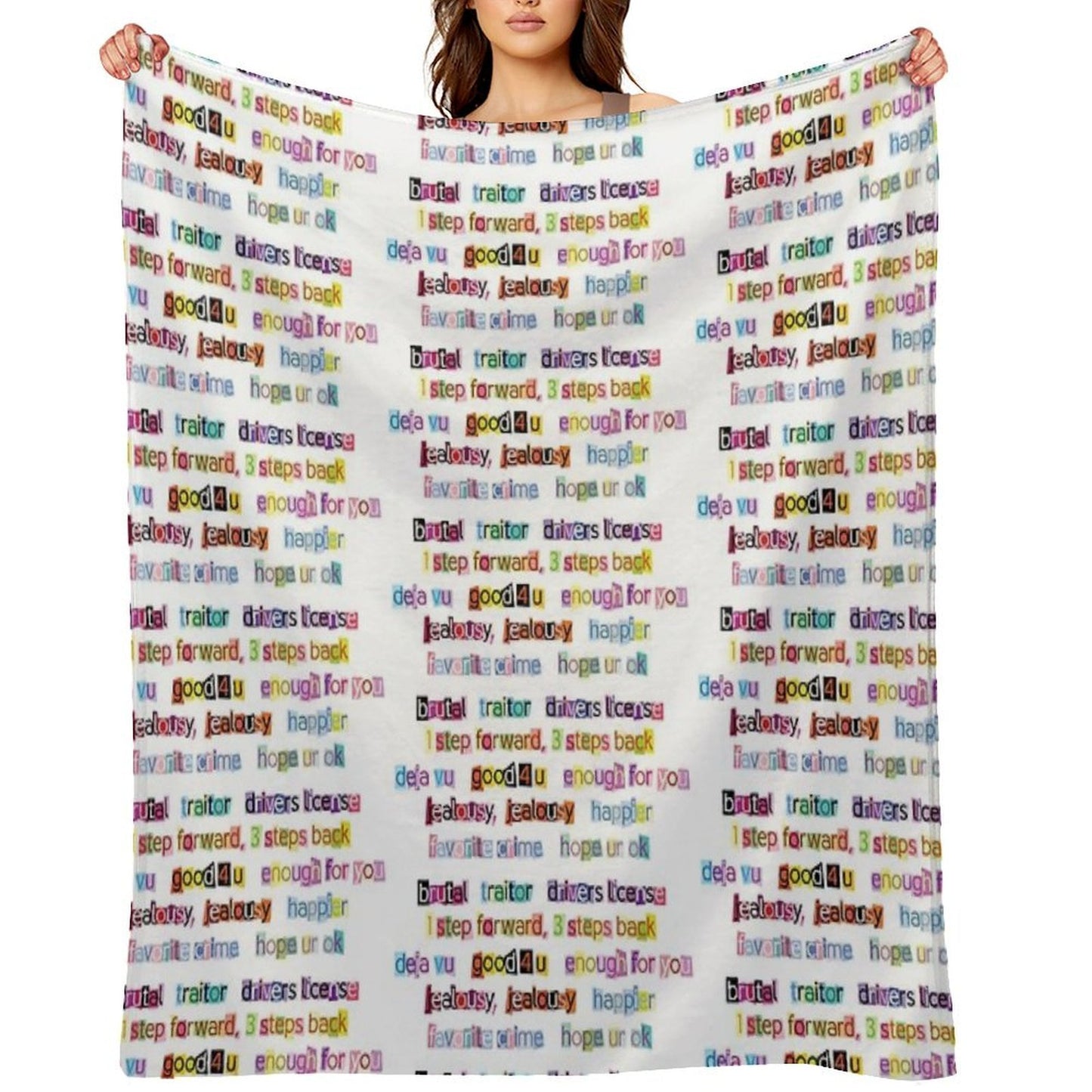 Sour Song Titles Anti-pilling Throw Blanket