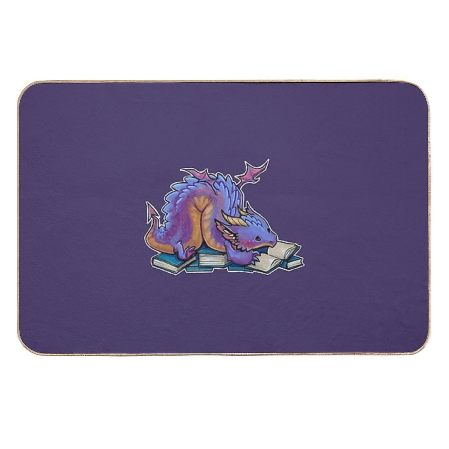Library Dragon Multi-Purpose Bath Mat