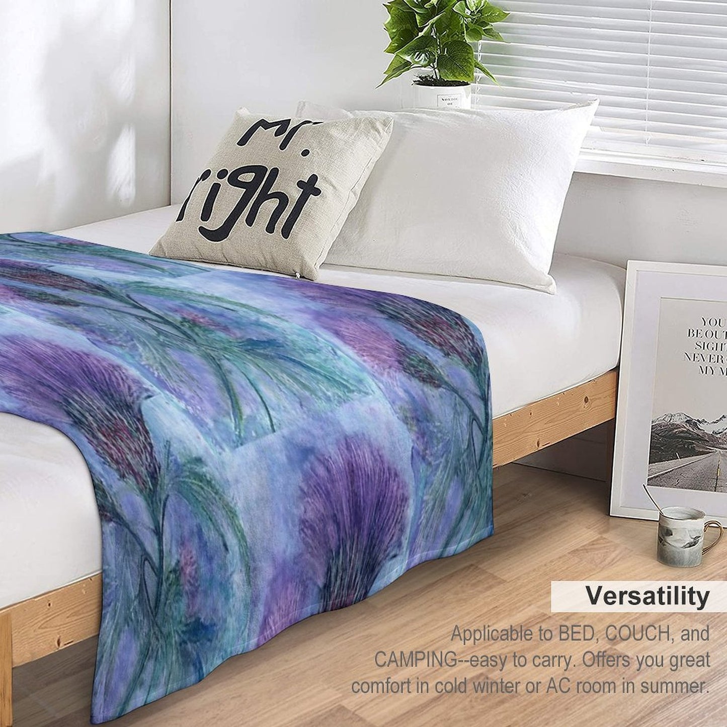 The Thistle Premium Throw Blanket