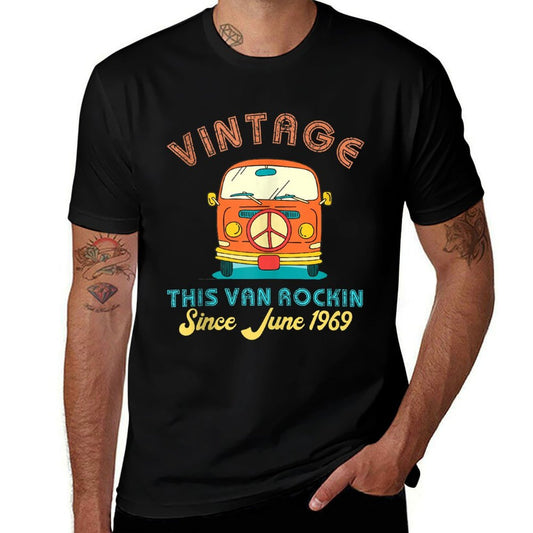 Vintage Inspired June 1969 50th Birthday 1969 Birthday  Soft T-Shirt