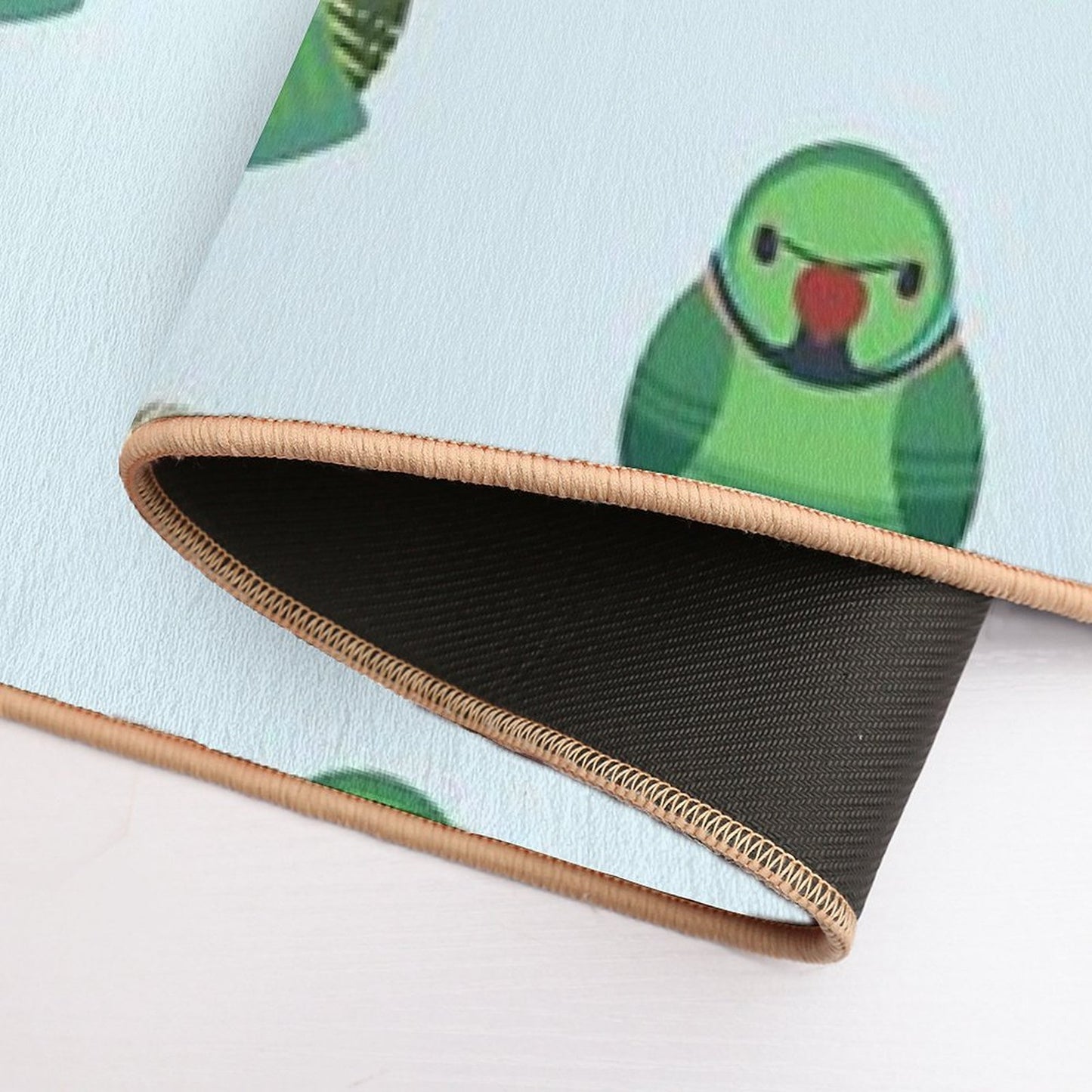 Parrot Nesting Doll Pattern  Easy Maintenance Bath Mat