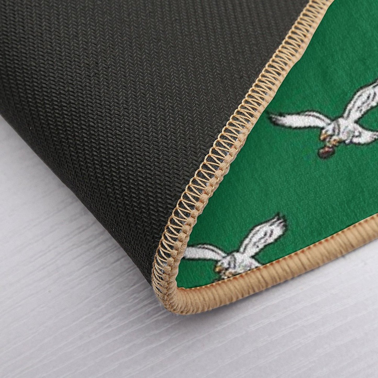 Eagles Retro Logo Kelly Green Slip-Resistant Bath Mat