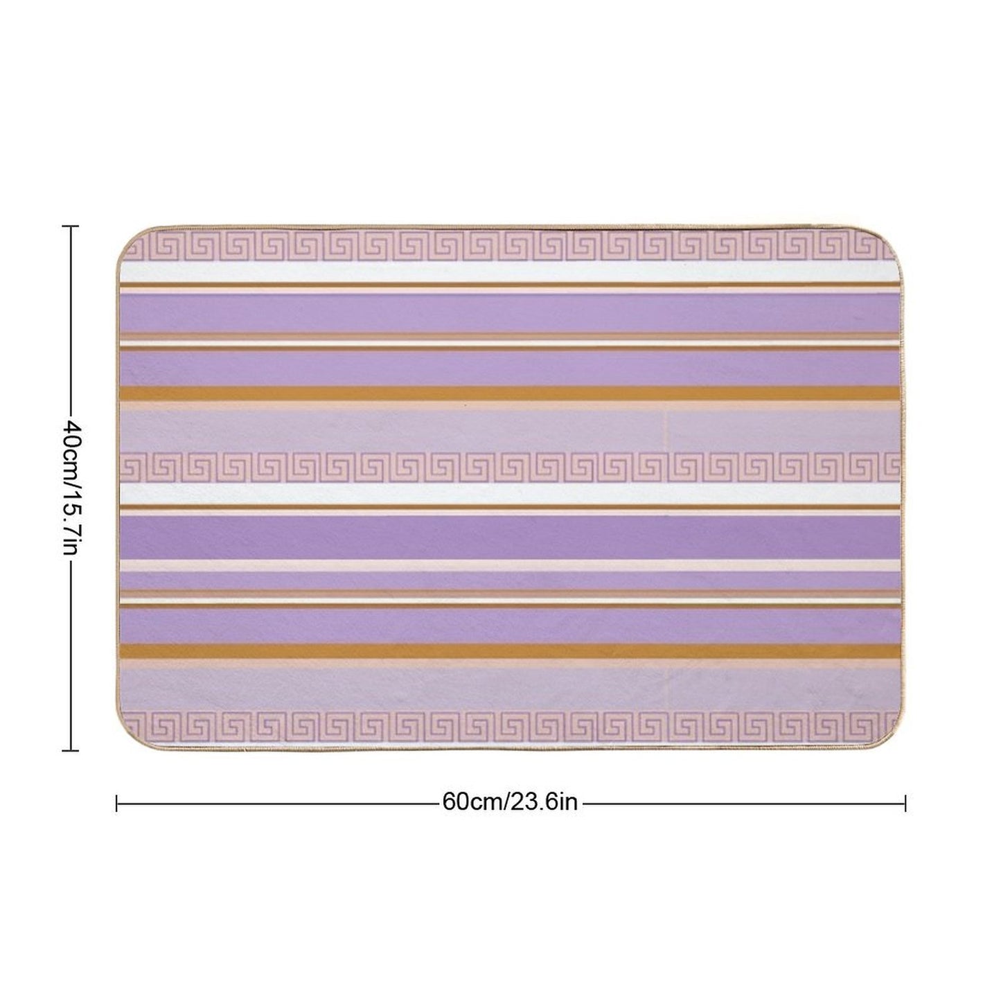 Athens Pattern Eco-Friendly Bath Mat