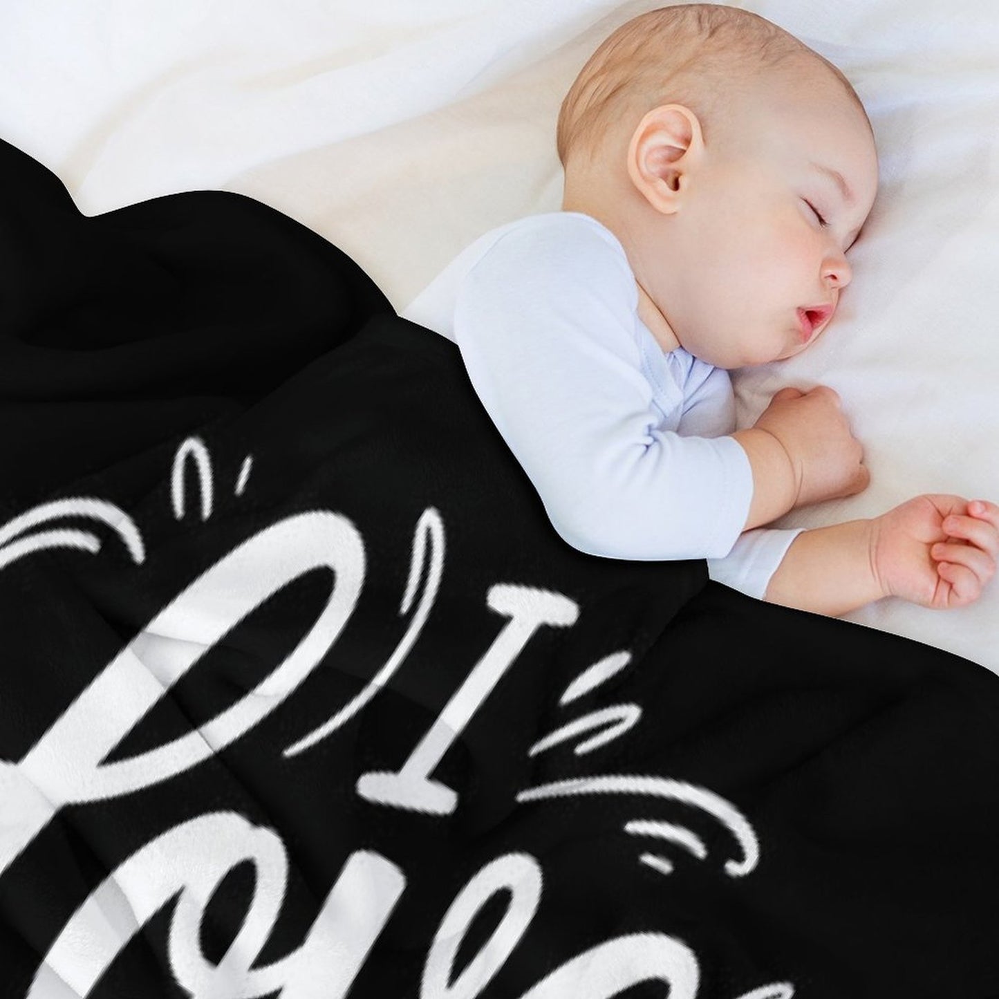 I Love My LIfe! Plush Throw Blanket
