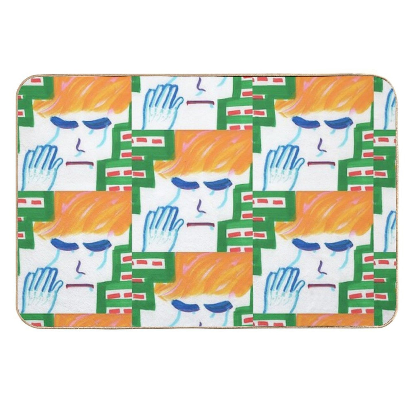 Cry・o8 Repositionable Bath Mat