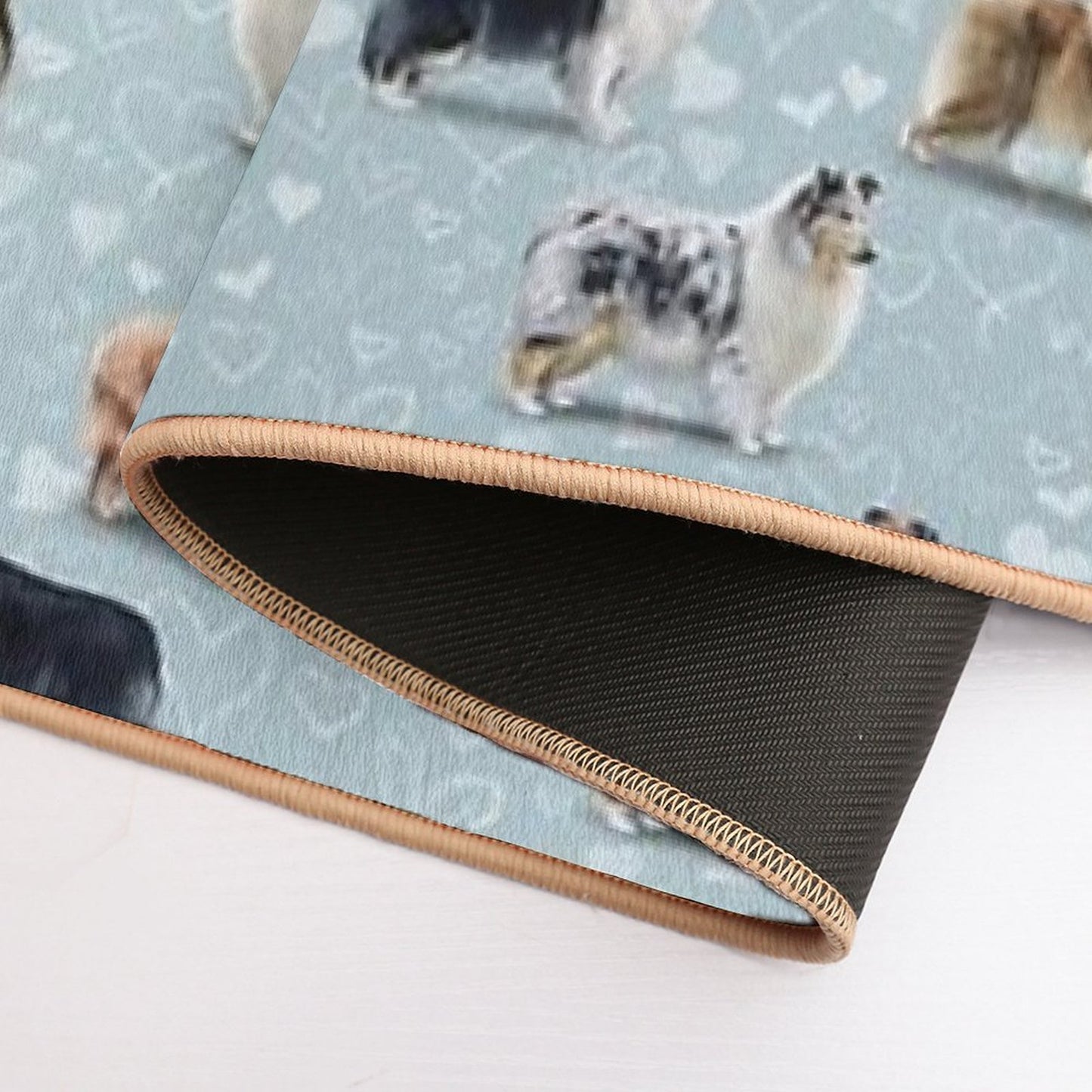 The Rough Collie Absorbent Bath Mat