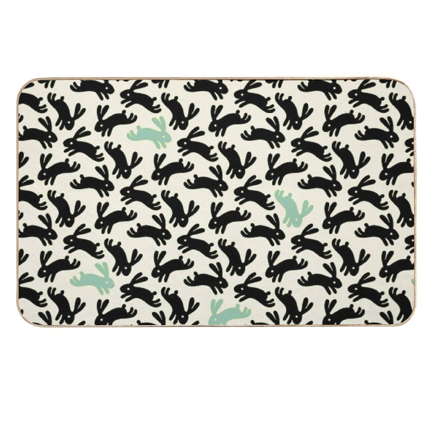 Bunny Honey Fade-Resistant Bath Mat