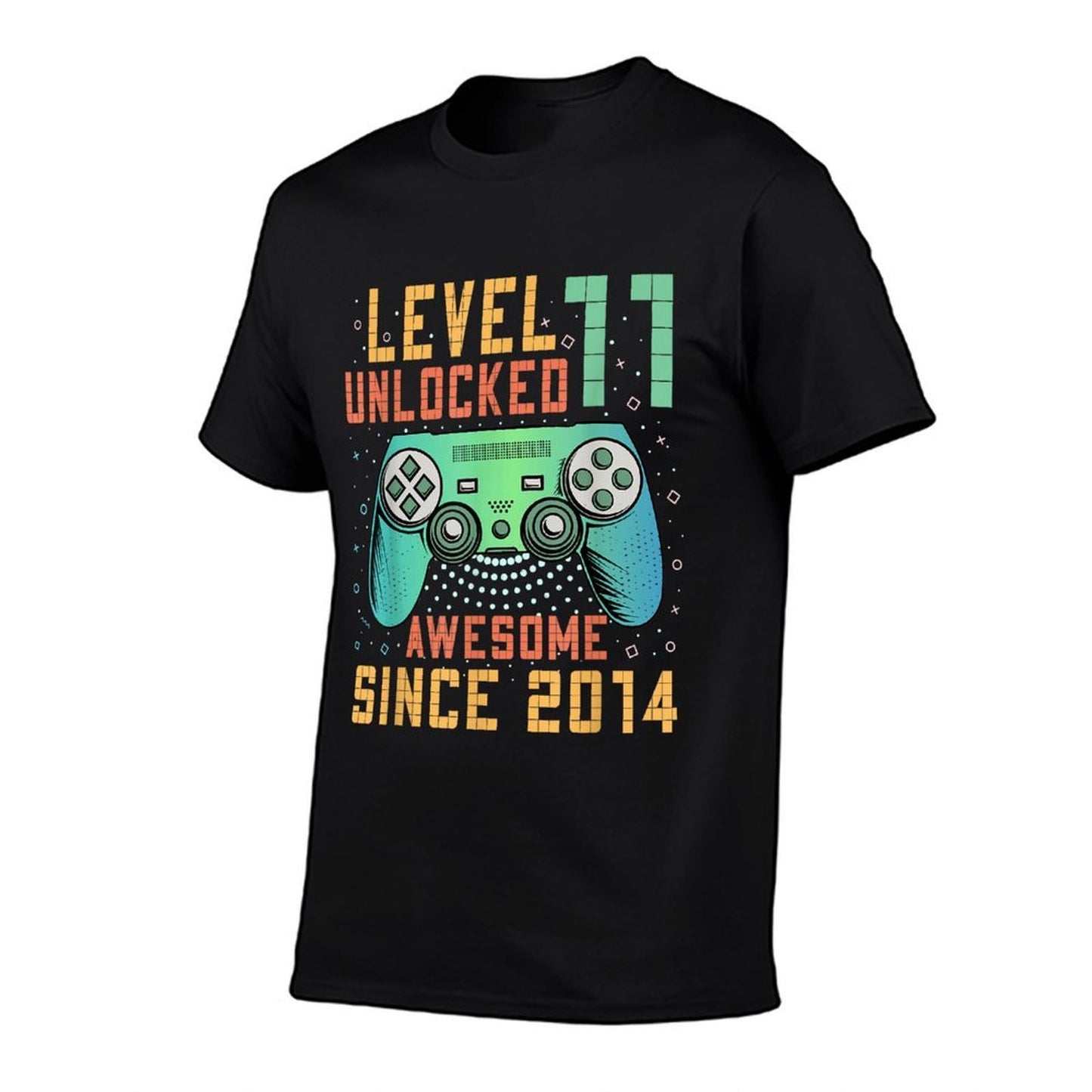Level 11 Unlocked 11th Birthday 11 Year Old Boy Gifts Gaming Wrinkle-resistant T-Shirt