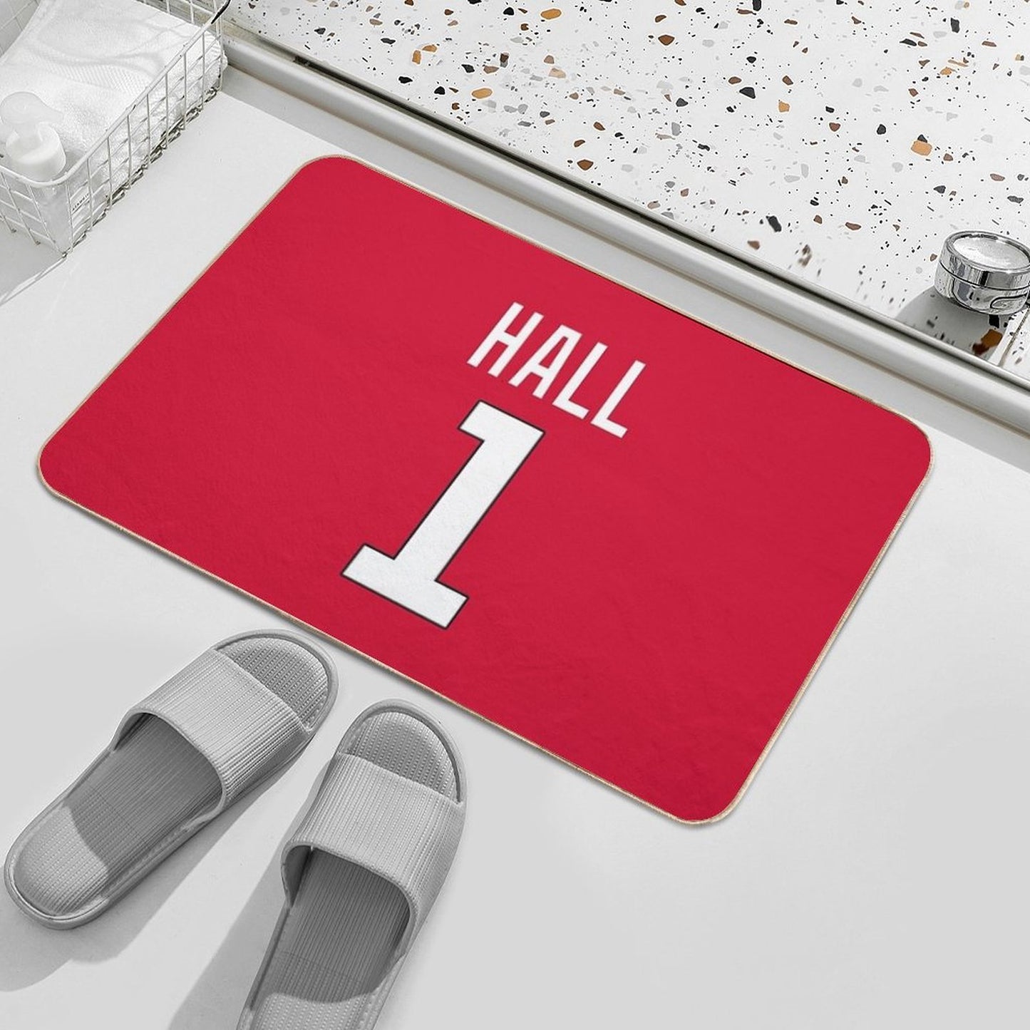 Tribute to Hawks Hall Absorbent Bath Mat