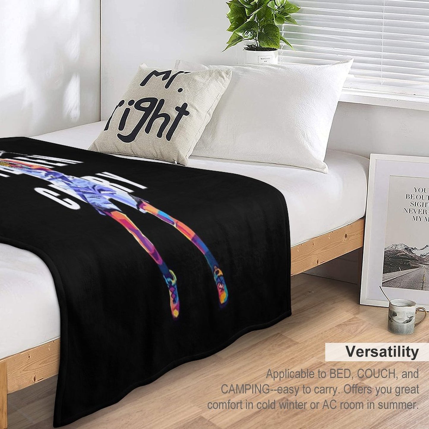 Stephen Curry Wpap Pop Art Multi-functional Throw Blanket