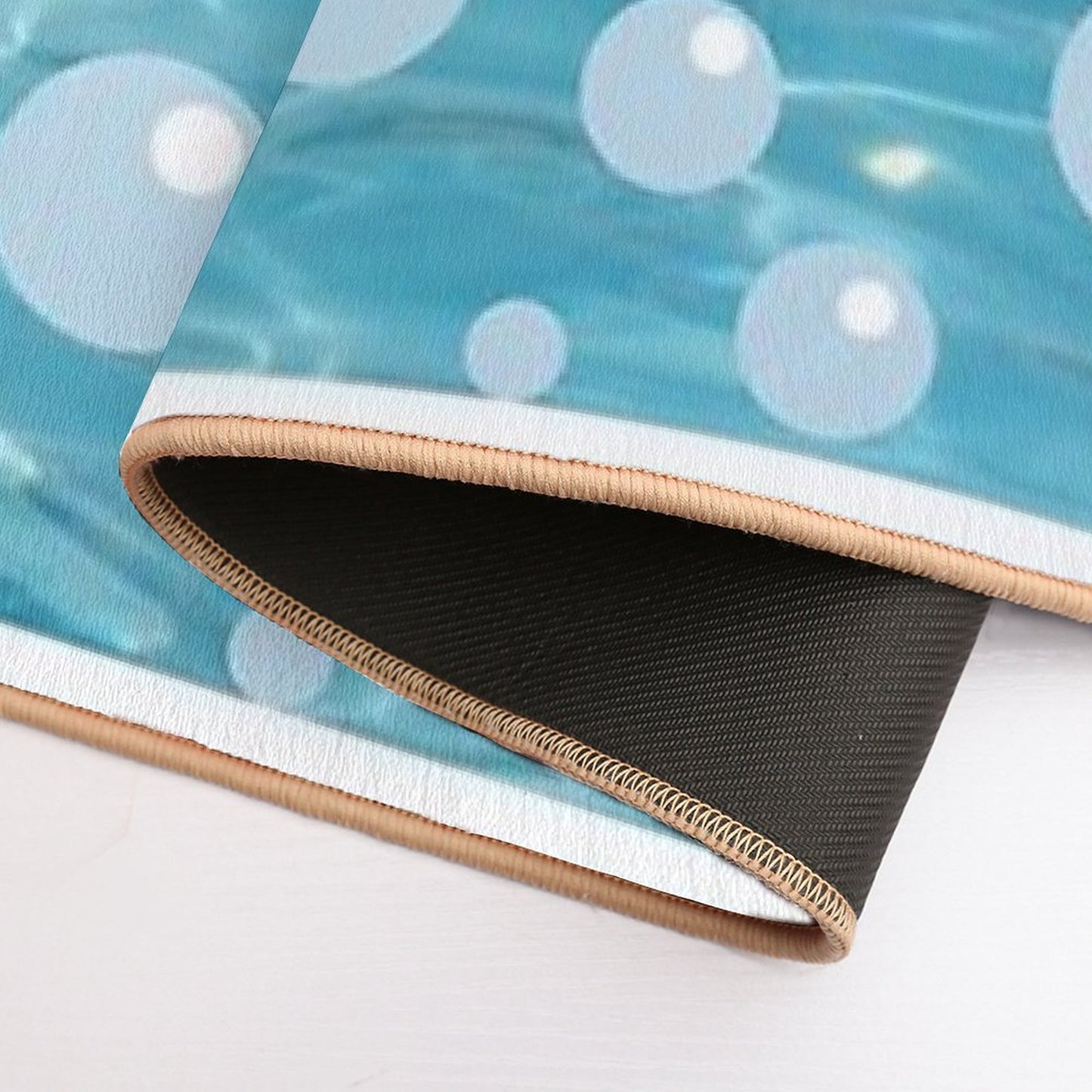 Watery Scene Anti-Trip Bath Mat