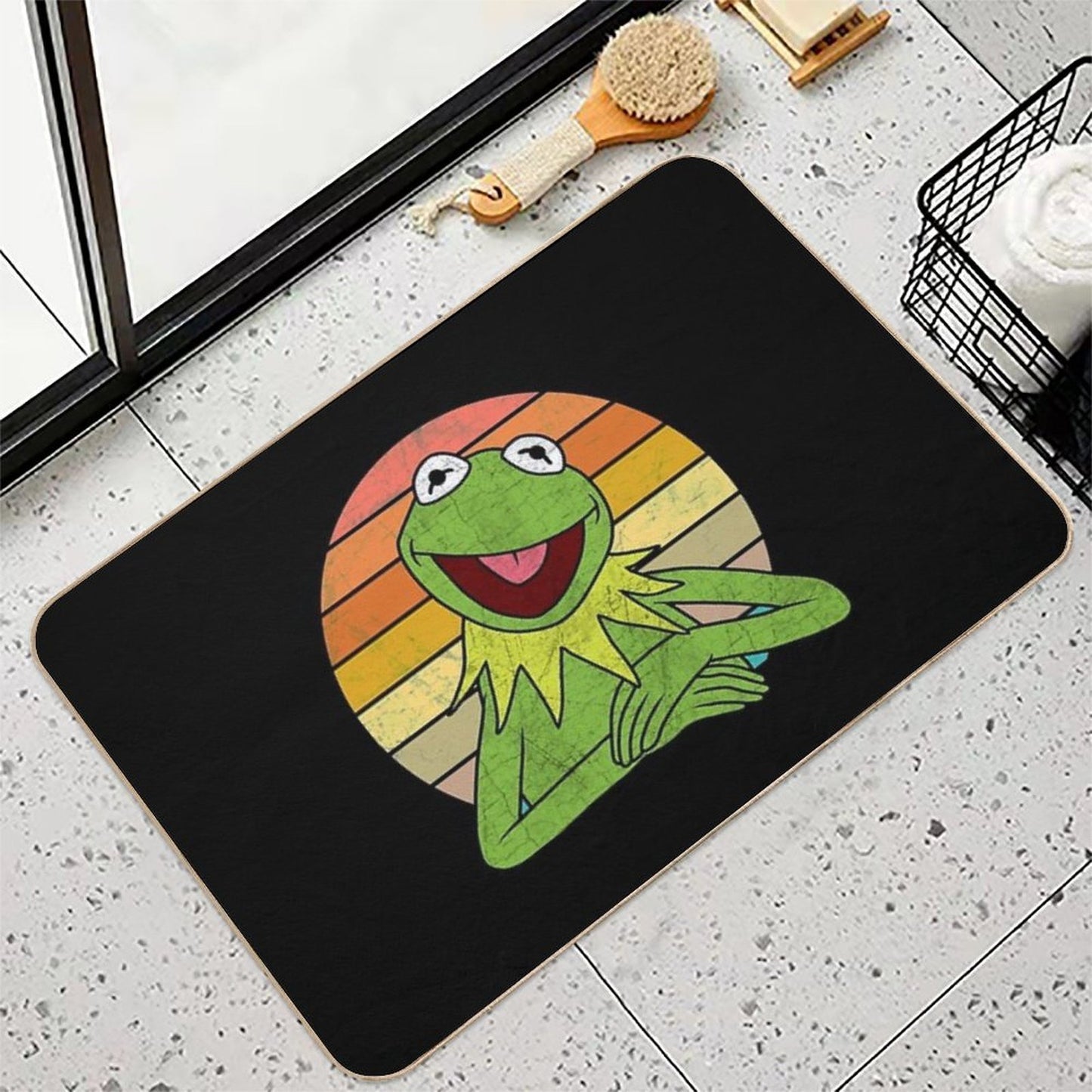 Kermit The Frog Absorbent Bath Mat