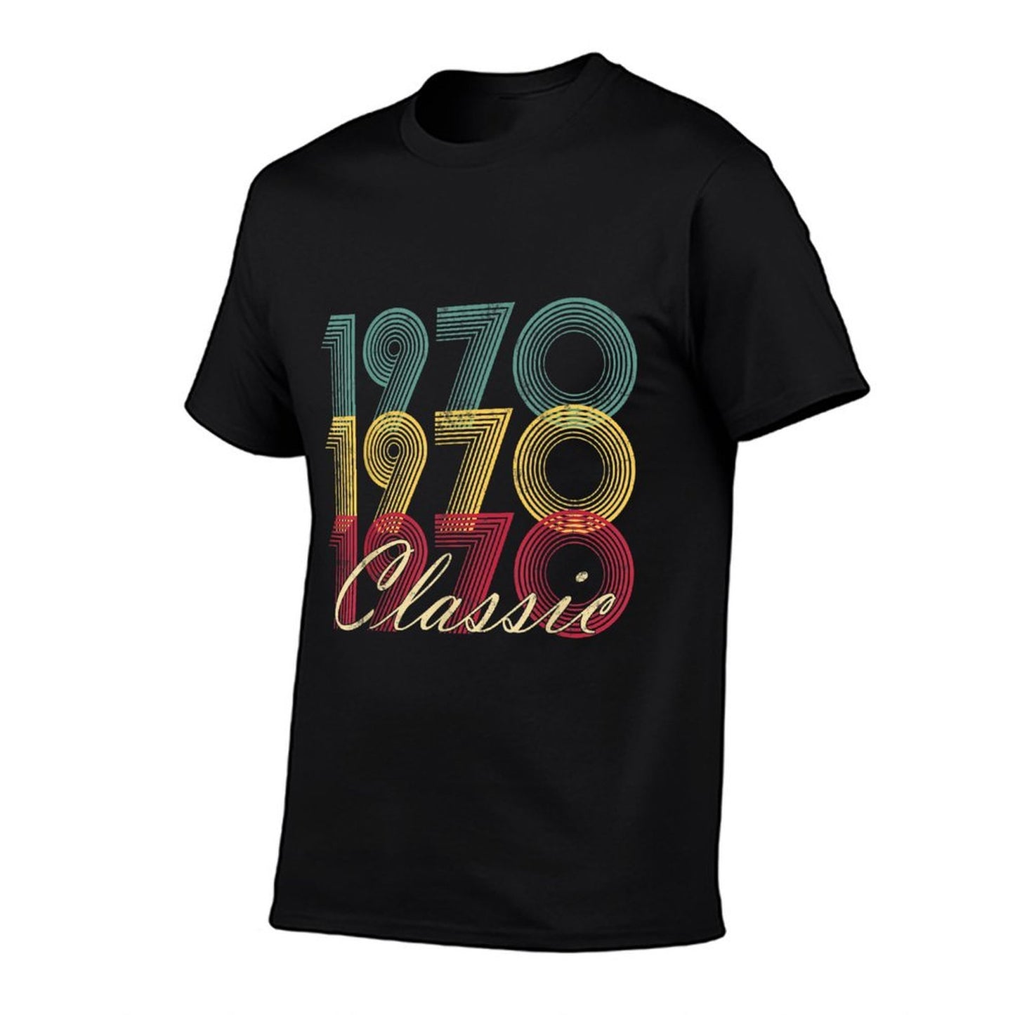 Retro 1970 50th Birthday Gift Classic Men Women 50 Years Old Durable T-Shirt