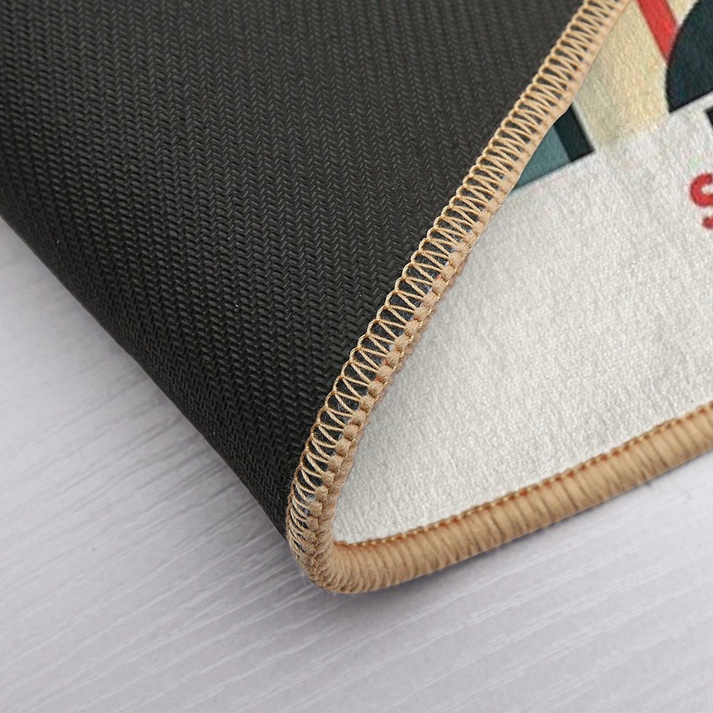 Palm Springs Mid-Century Modern Abstract Design Long-Lasting Bath Mat