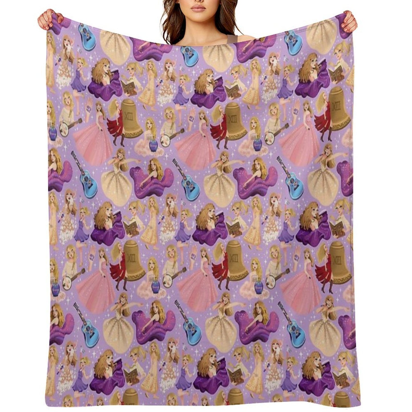 SPARKS FLY Easy Care Throw Blanket