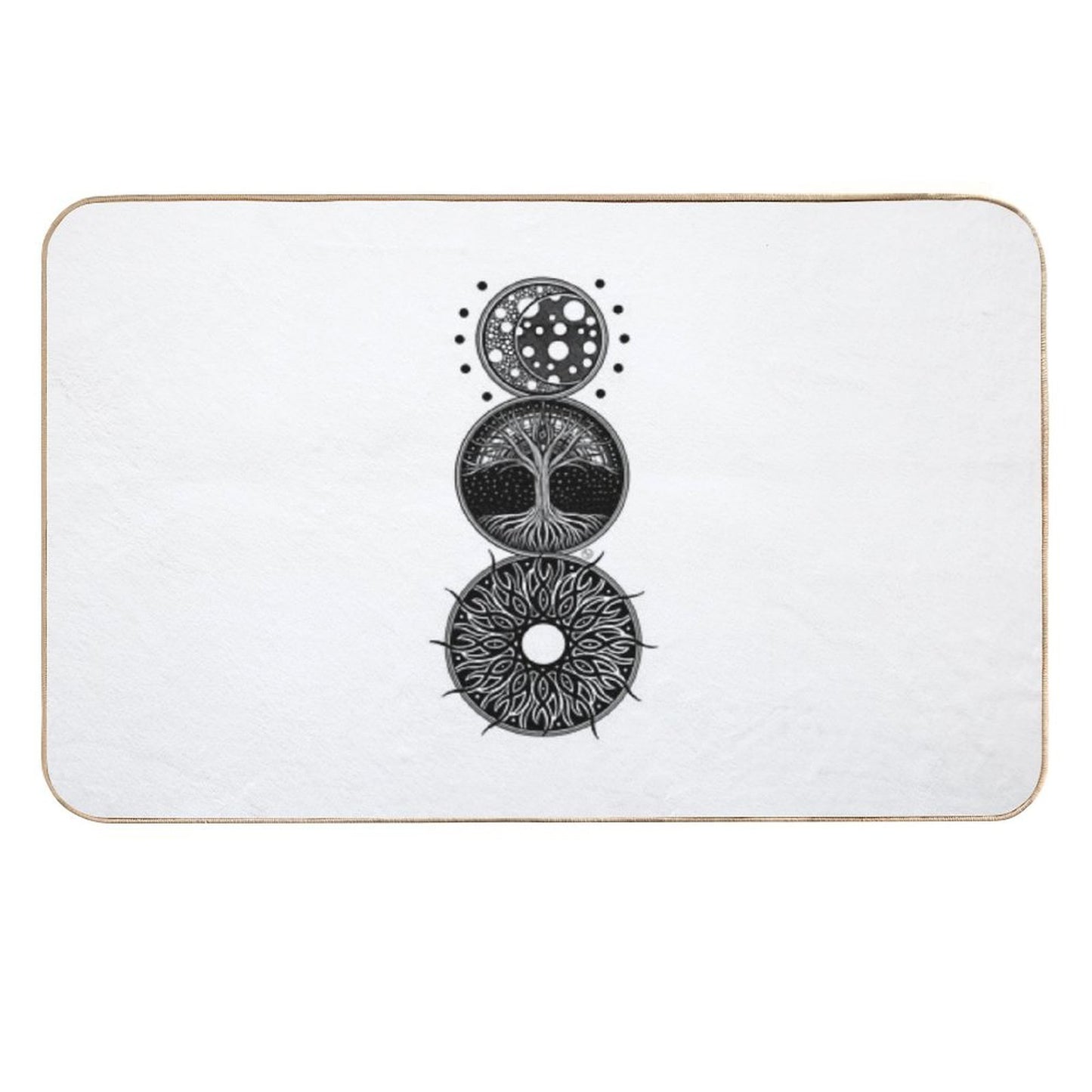 EP. MOON LIFE SUN Odorless Bath Mat