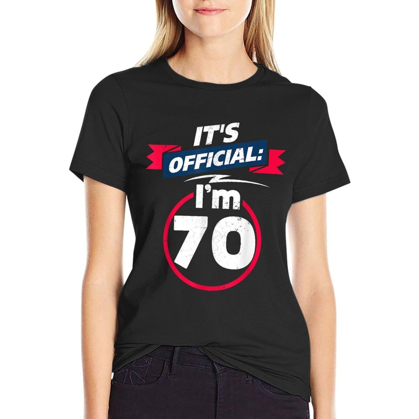 70 Year Old T 70th Birthday Present Idea Wrinkle-resistant T-Shirt