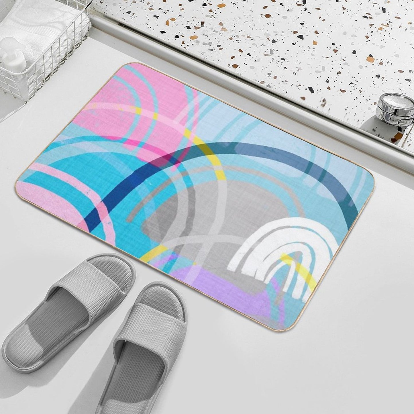 Somewhere Stain-Proof Bath Mat