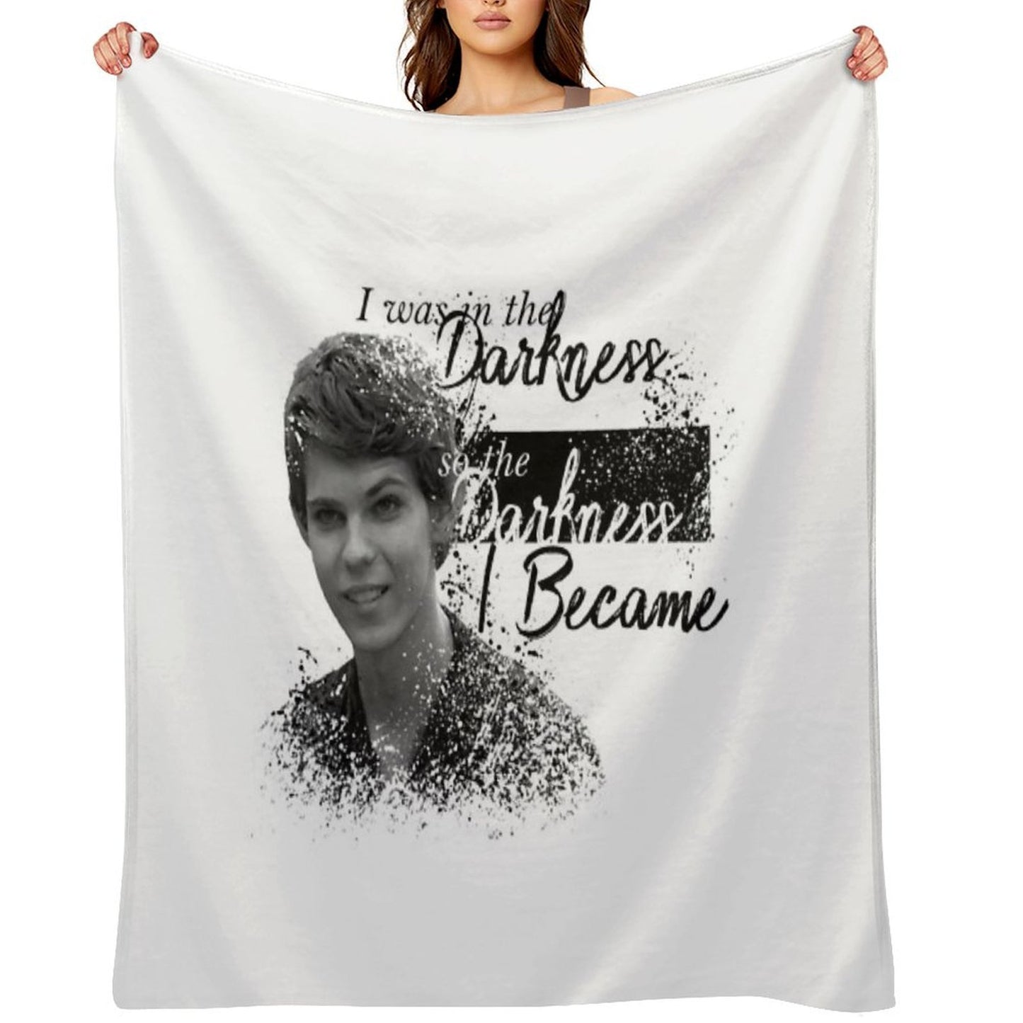 Darkness I Became - Peter Pan Versatility Throw Blanket