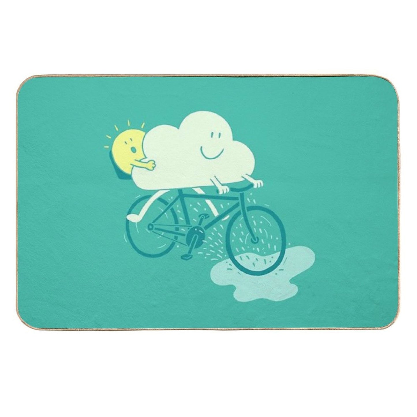 Weather Cycles Fade-Resistant Bath Mat