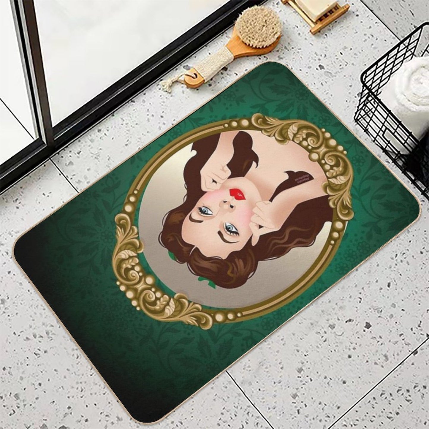 Scarlett Mirror Eco-Friendly Bath Mat