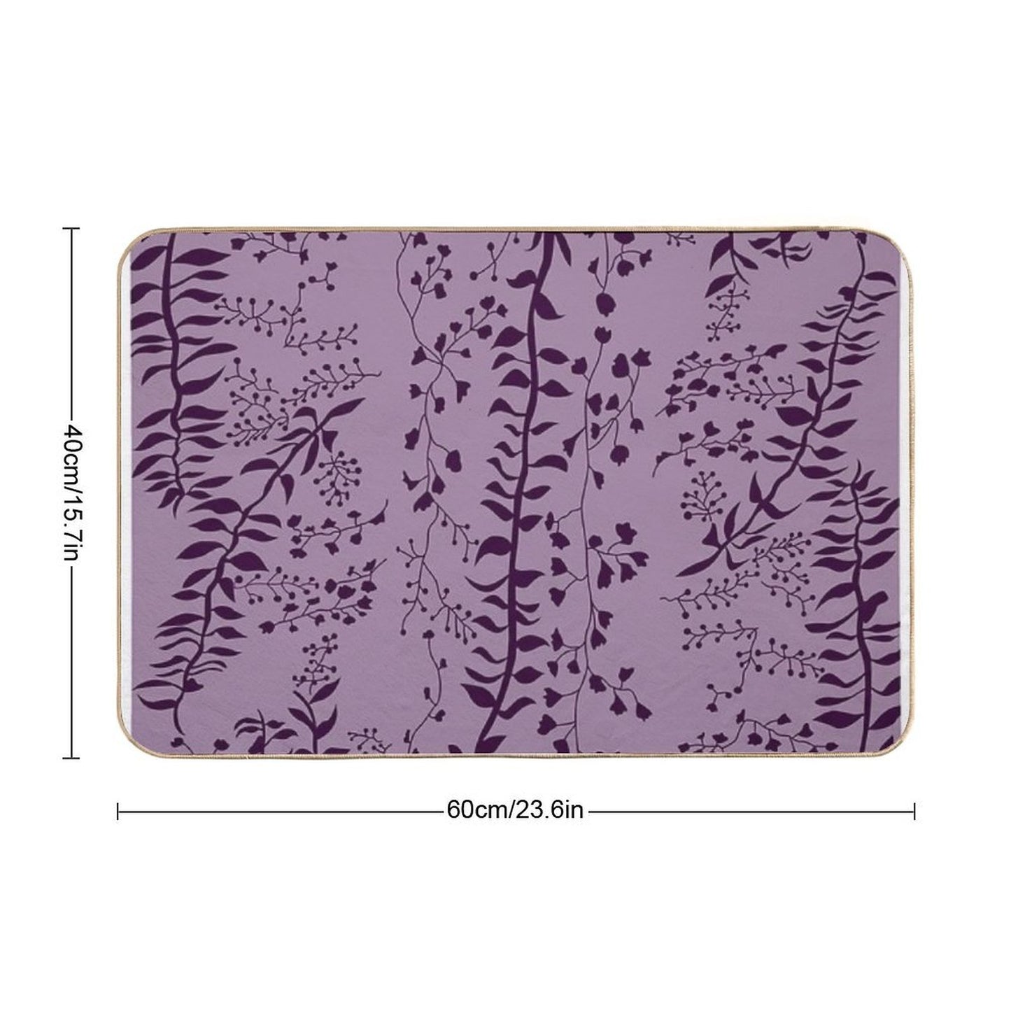 Bella Swan's Comforter Set Replica Purples Cool - Version 1 Twilight Saga Fanart Dirt-Trapping Bath Mat