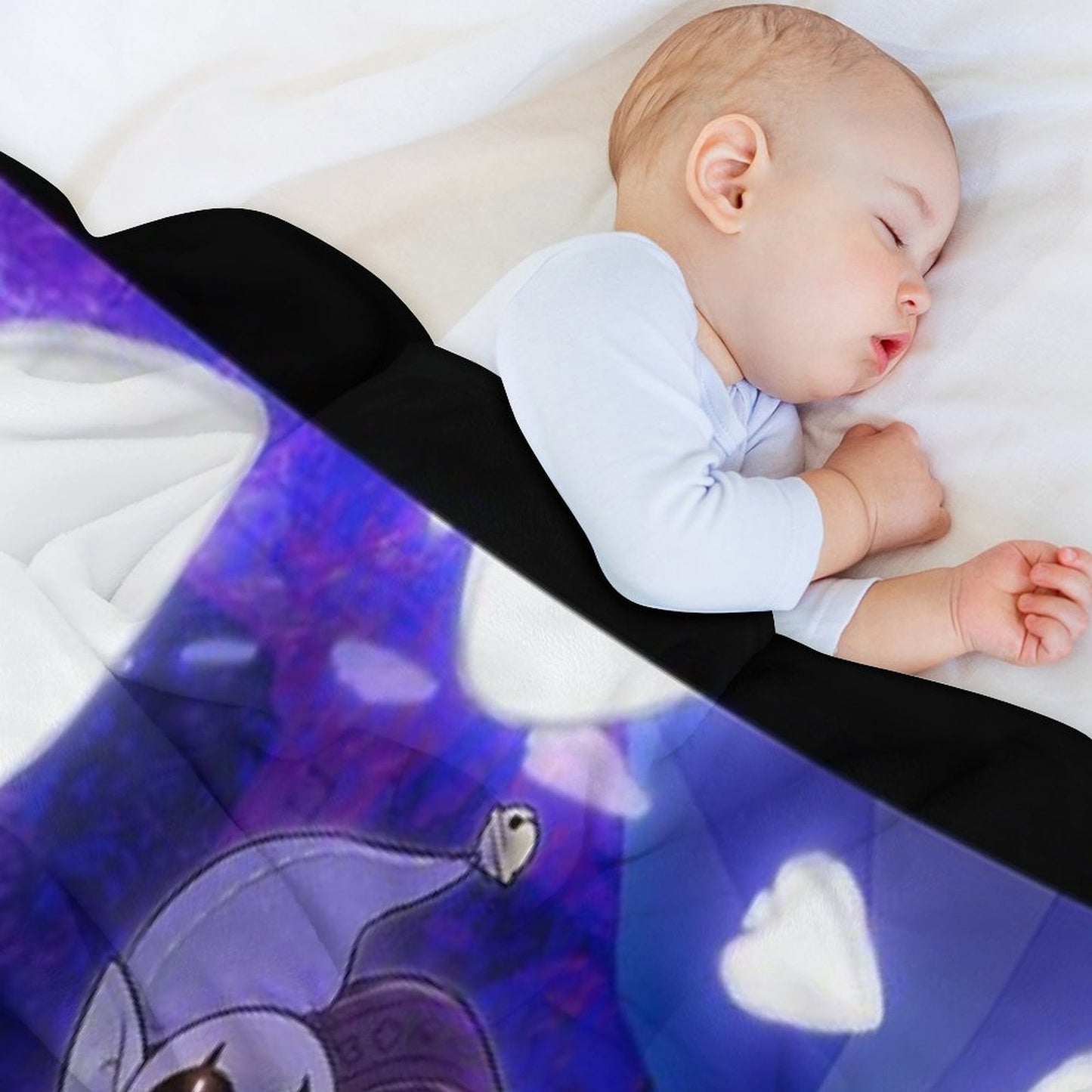 Deltarune - Jevil Quick-dry Throw Blanket