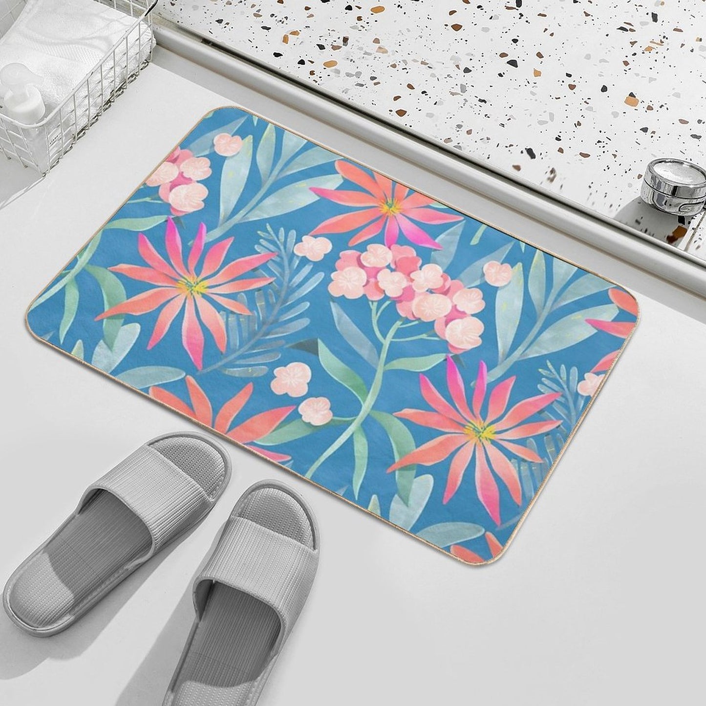 Hortensia Pet-Safe Bath Mat