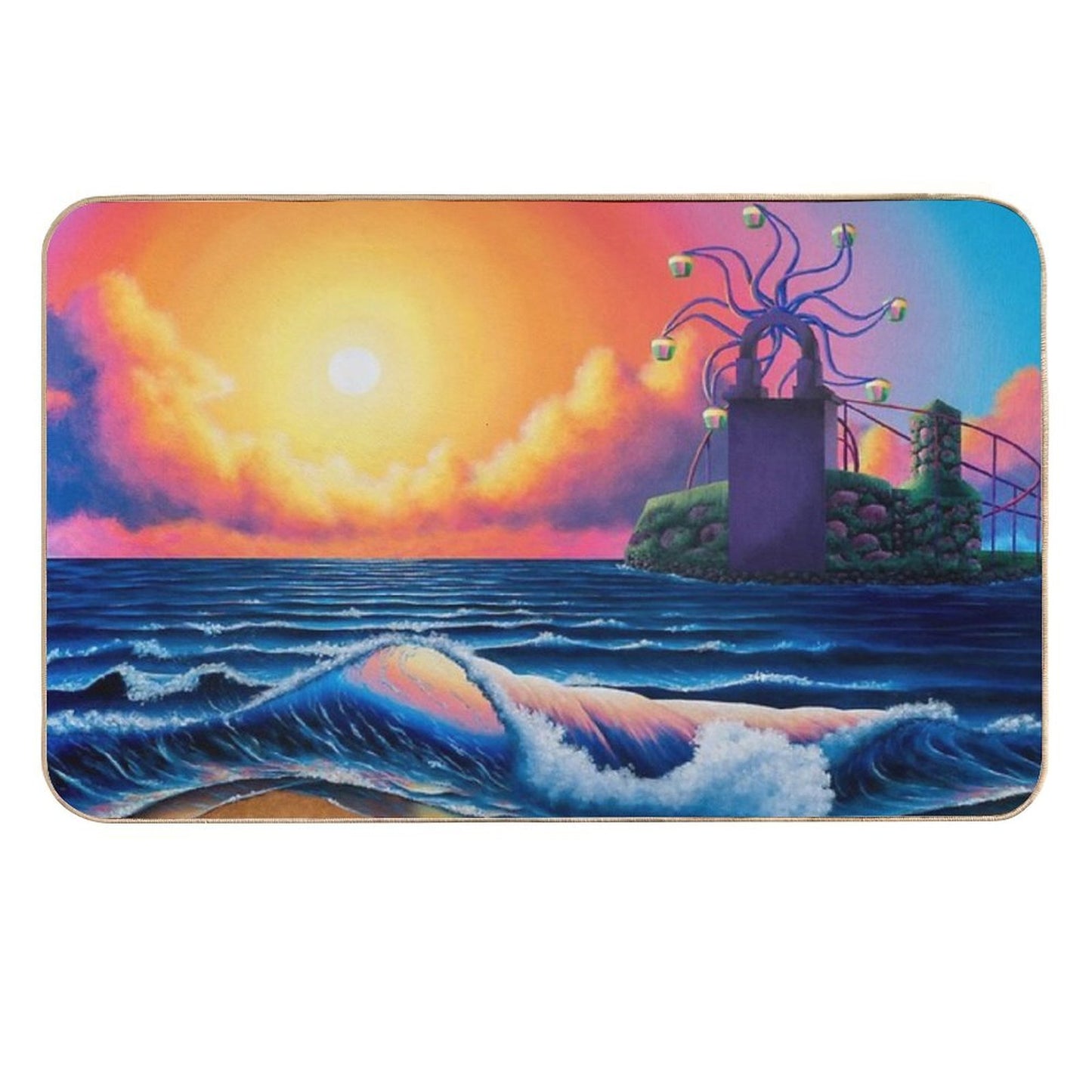 Sirena Beach Rapid-Drying Bath Mat